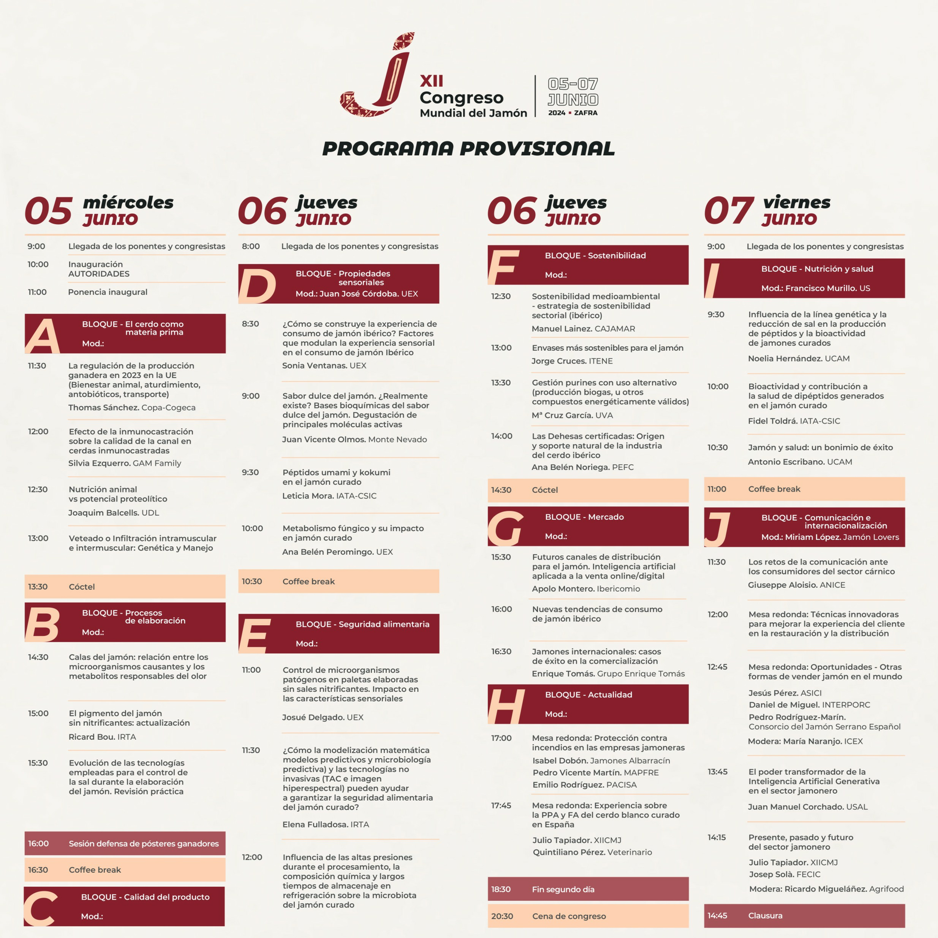 ¡Se acabó la espera! El Congreso Mundial del Jamón lanza el programa de su duodécima edición episode artwork