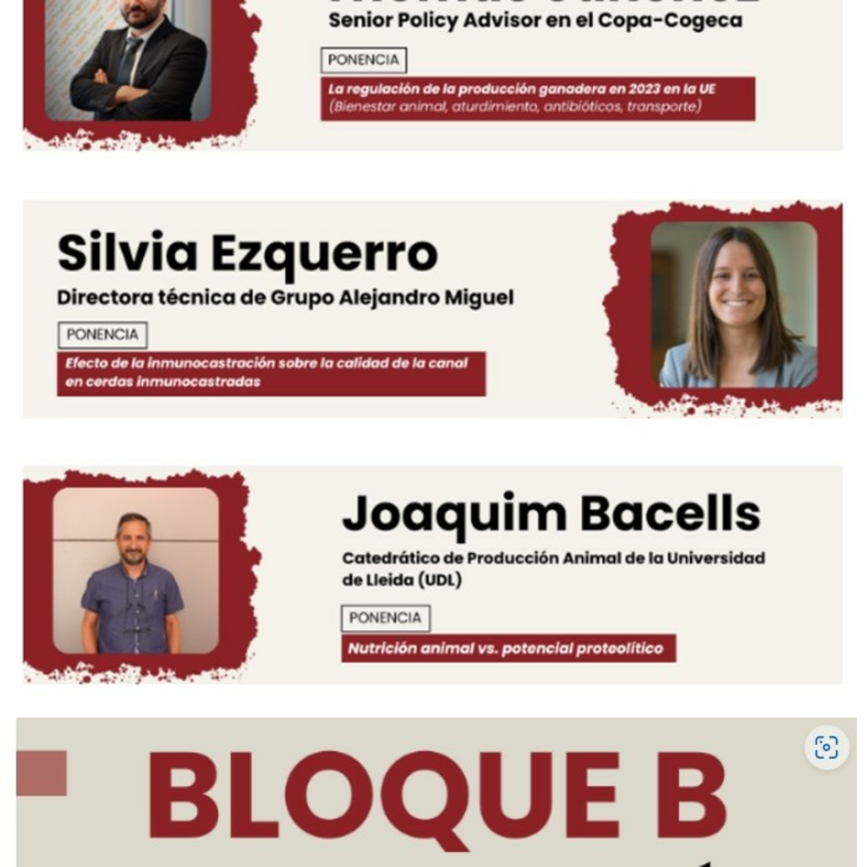 Los bloques "El cerdo como materia prima" y "Procesos de elaboración" abrirán el programa del CMJ episode artwork