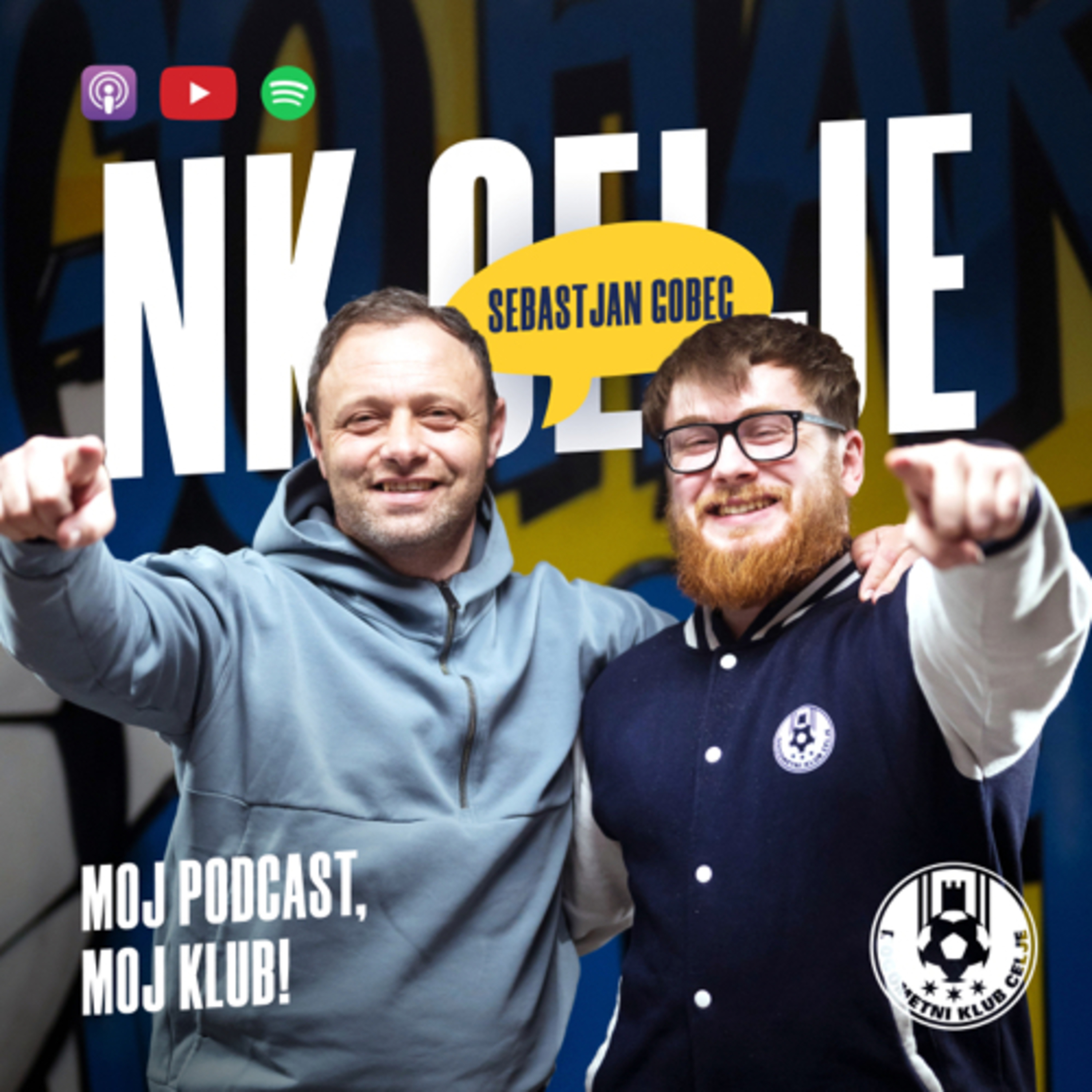 Trojni rekorder 1. SNL in večna legenda Celja | Sebastjan Gobec | Moj podcast, moj klub | S01E06 episode artwork