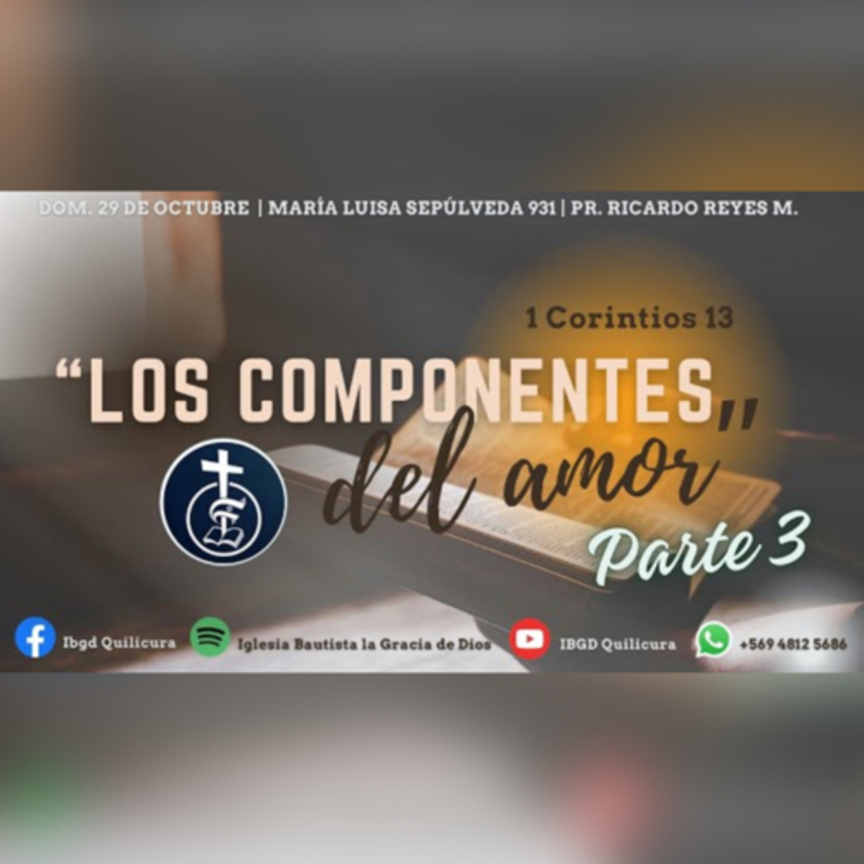 Los componentes del amor | Parte 3 (1 Corintios 13). episode artwork