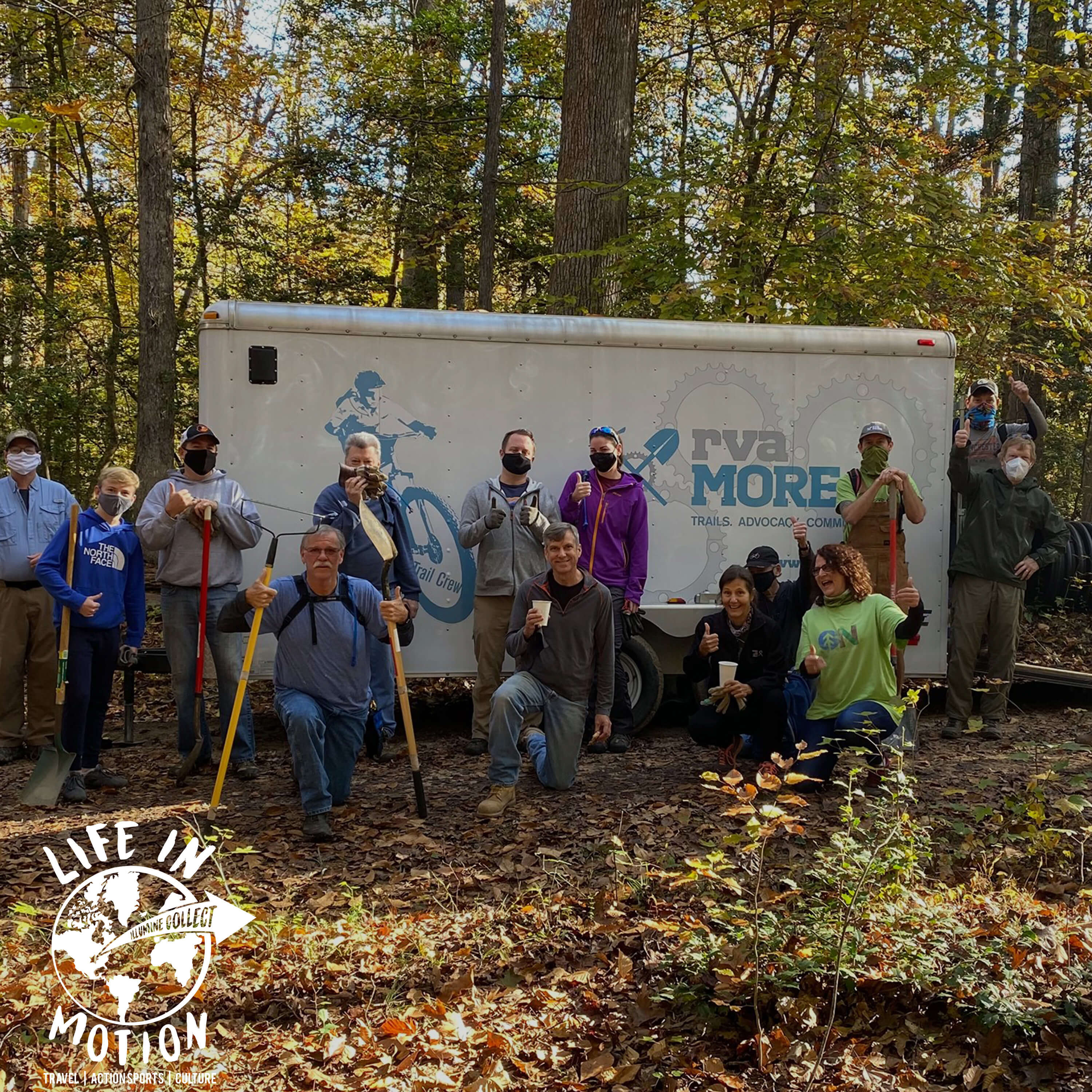 Building A Community Around Mountain Bike Trails: An interview with Lilo and John of rvaMORE episode artwork