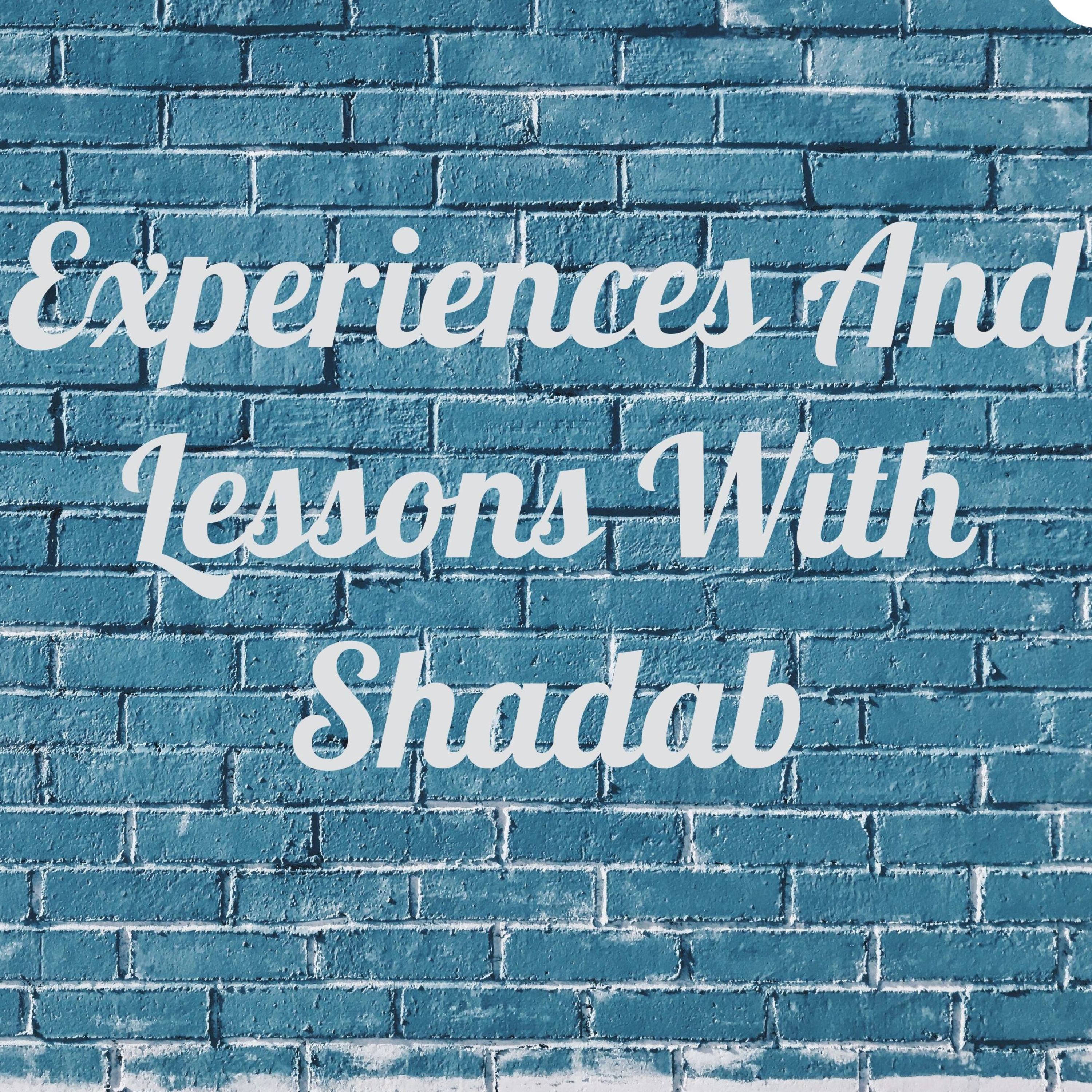 Experiences And Lessons With Shadab