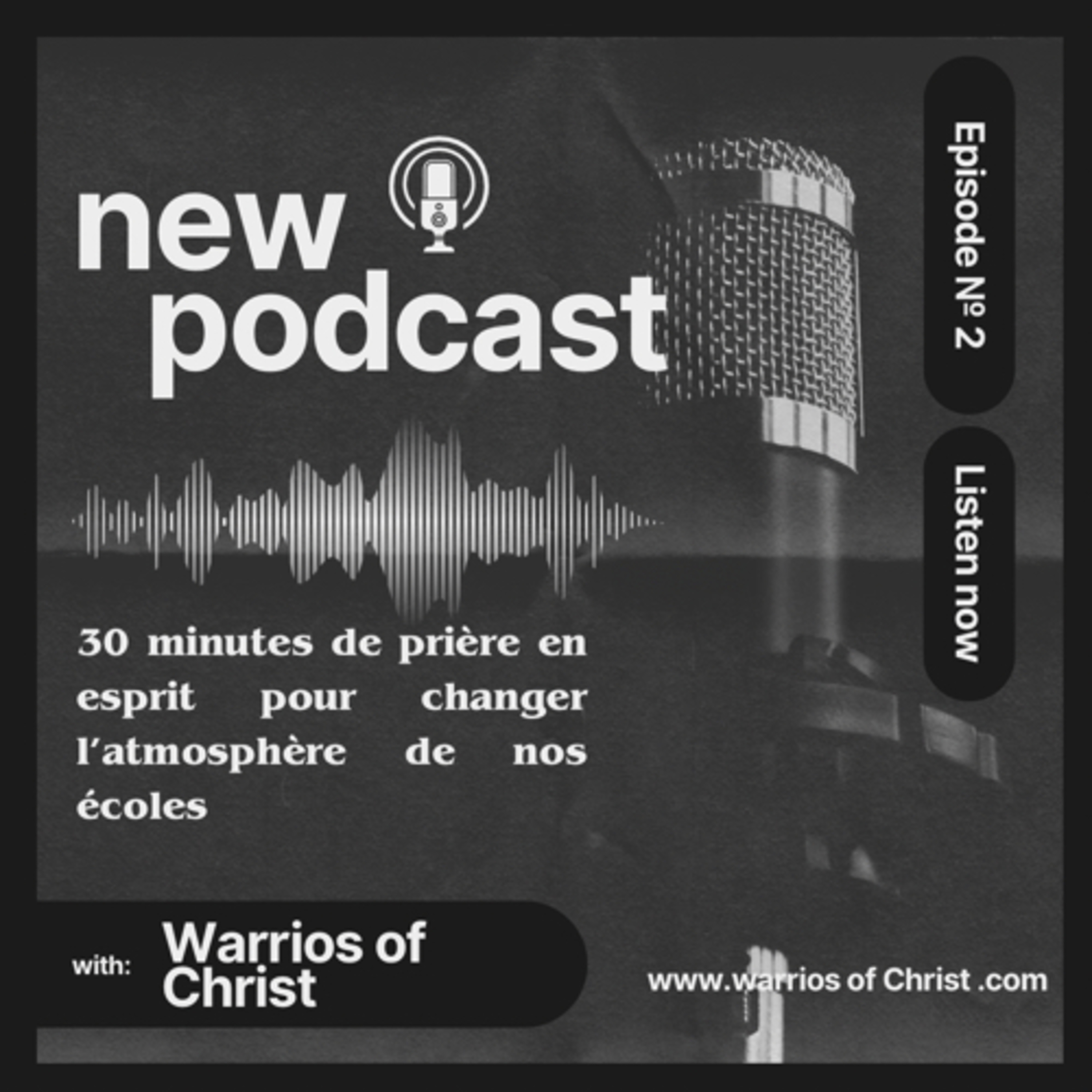30 minutes de prière en esprit pour changer l’atmosphère de nos écoles  episode artwork