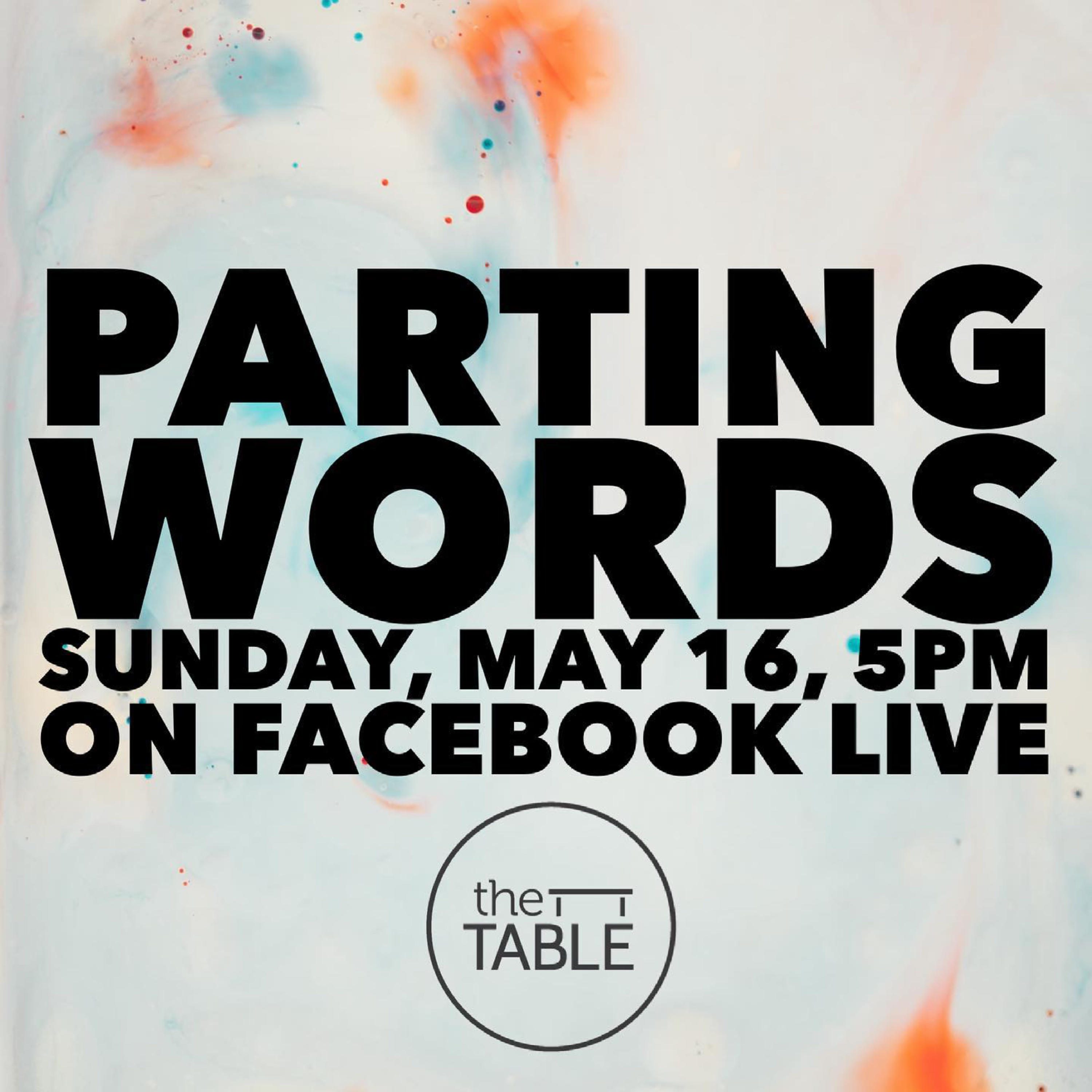 Parting Words - Parting Words - John 17:1-26 episode artwork