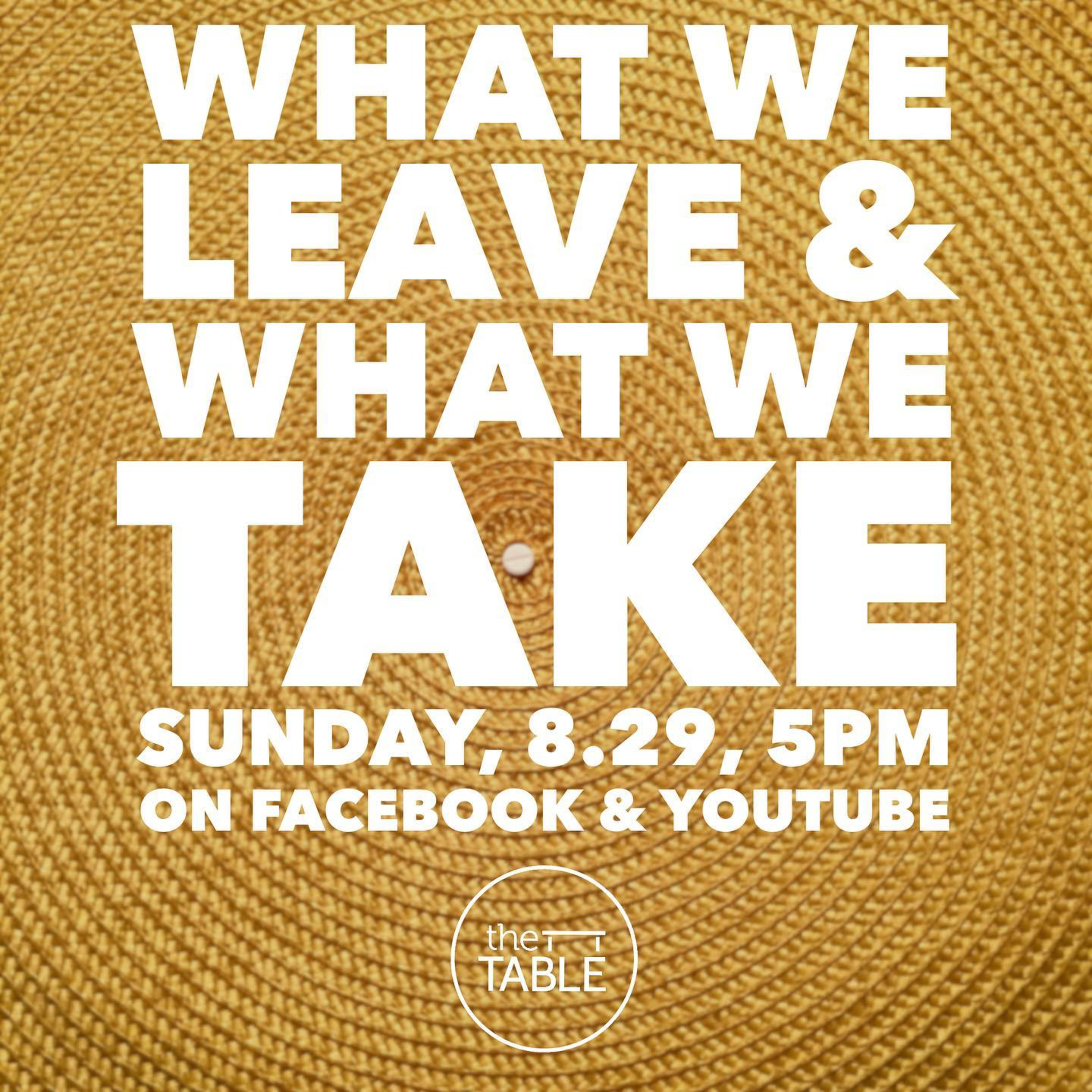 What You Leave and What You Take - Mark 1:16-20 episode artwork