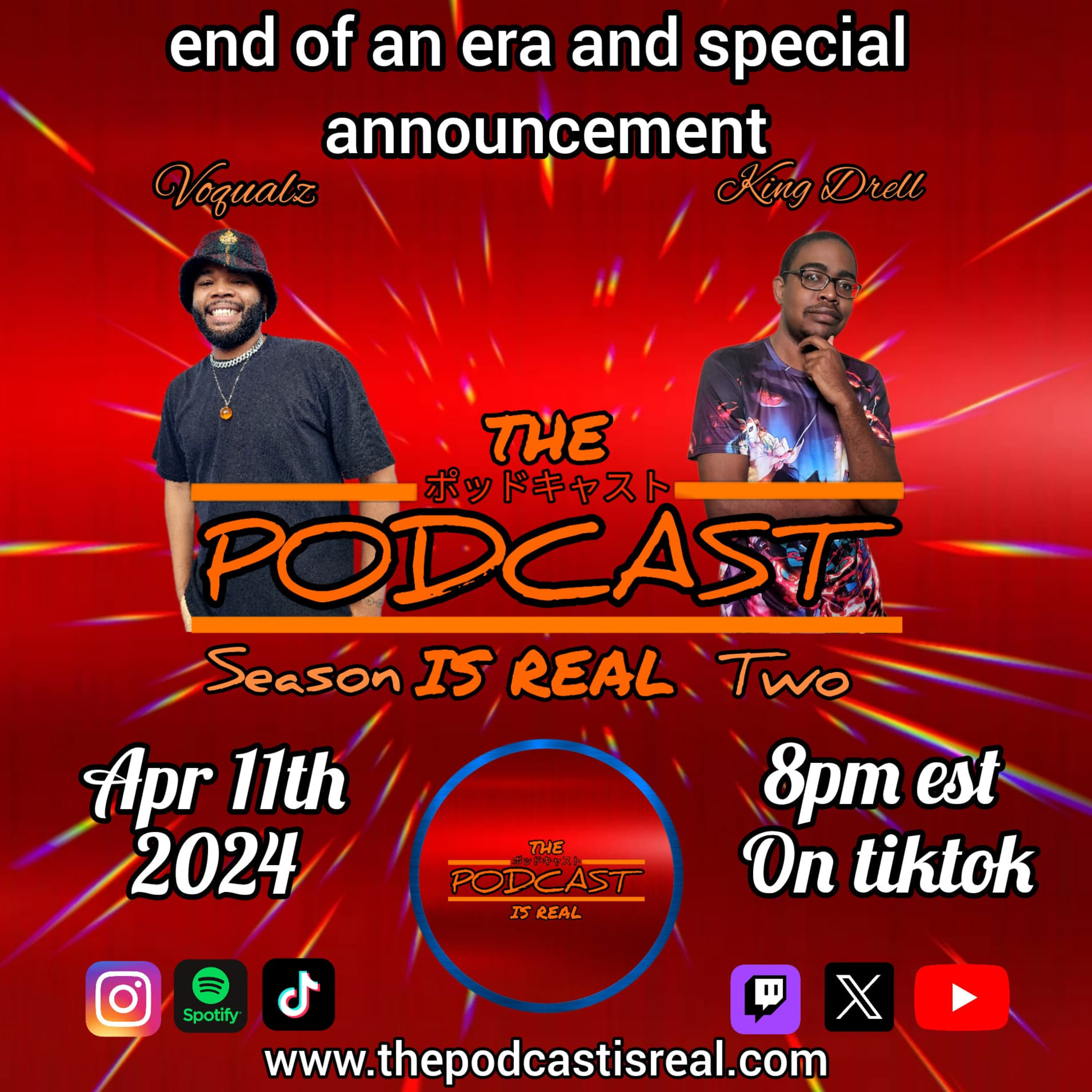 Season 2 Ep 12 - K-Dot vs J. Cole and Special Announcement episode artwork
