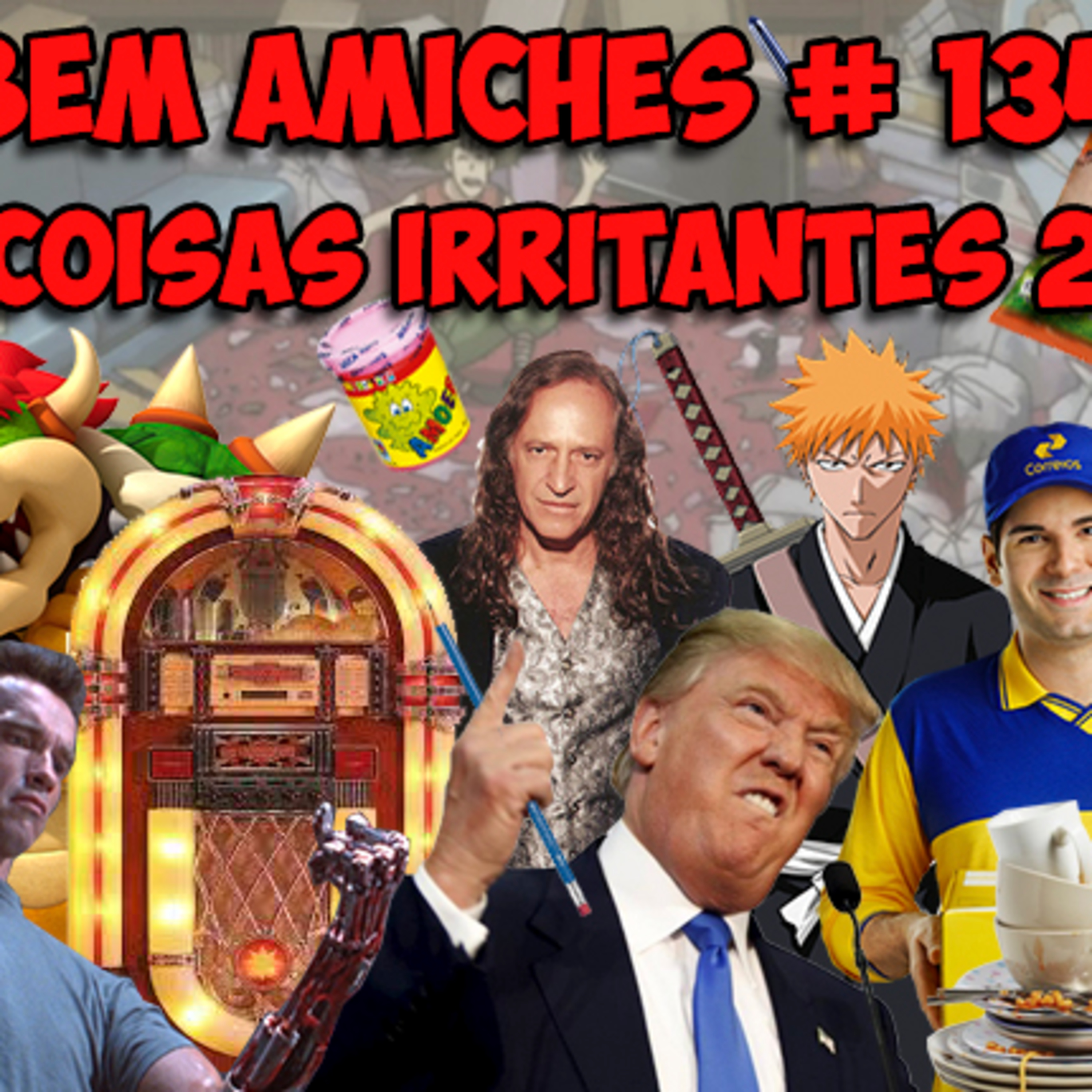 Bem Amiches 134 – Usamos o Skype recorder para gravar novamente, olha o que deu! episode artwork