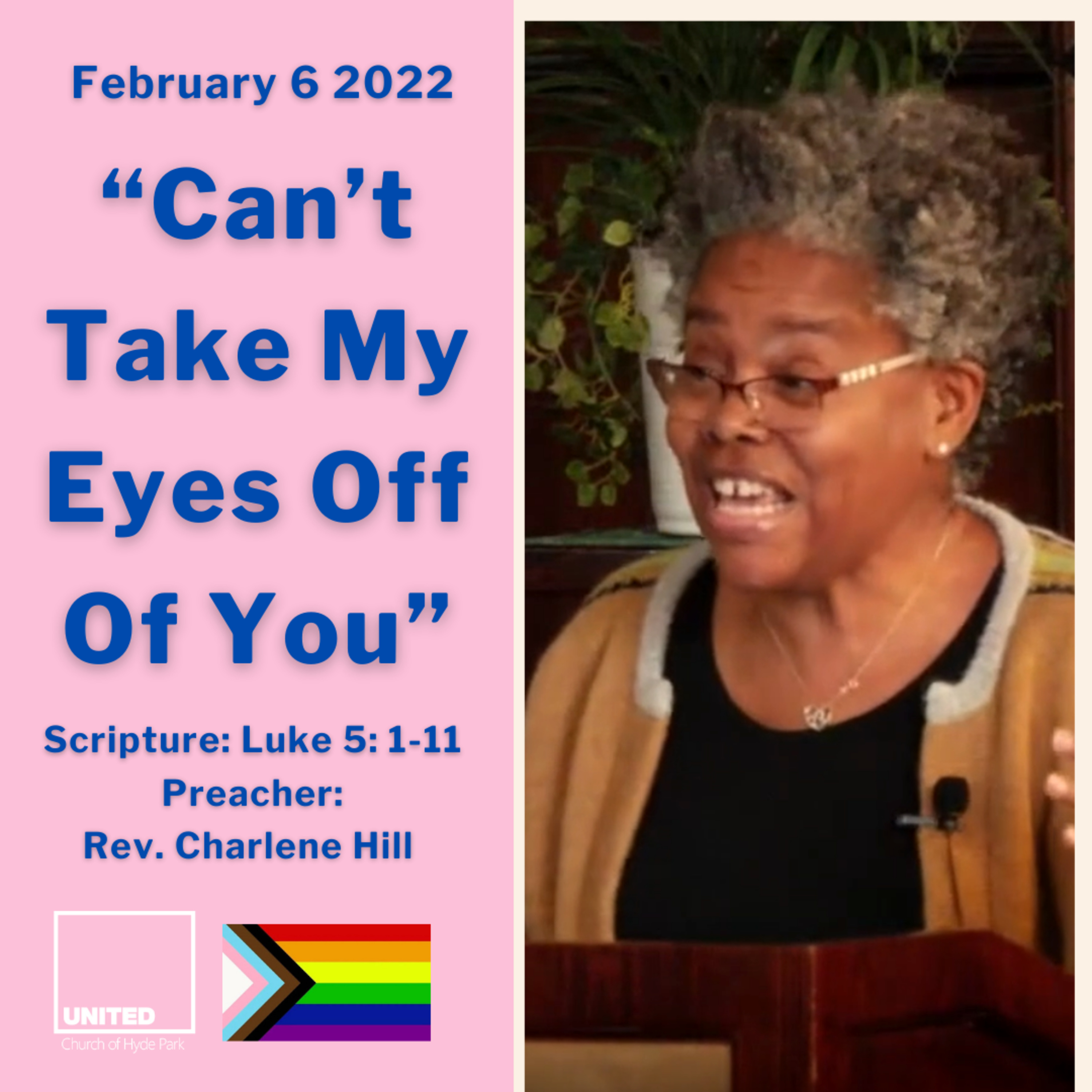 “Can’t Take My Eyes Off Of You” (February 6 2022) episode artwork