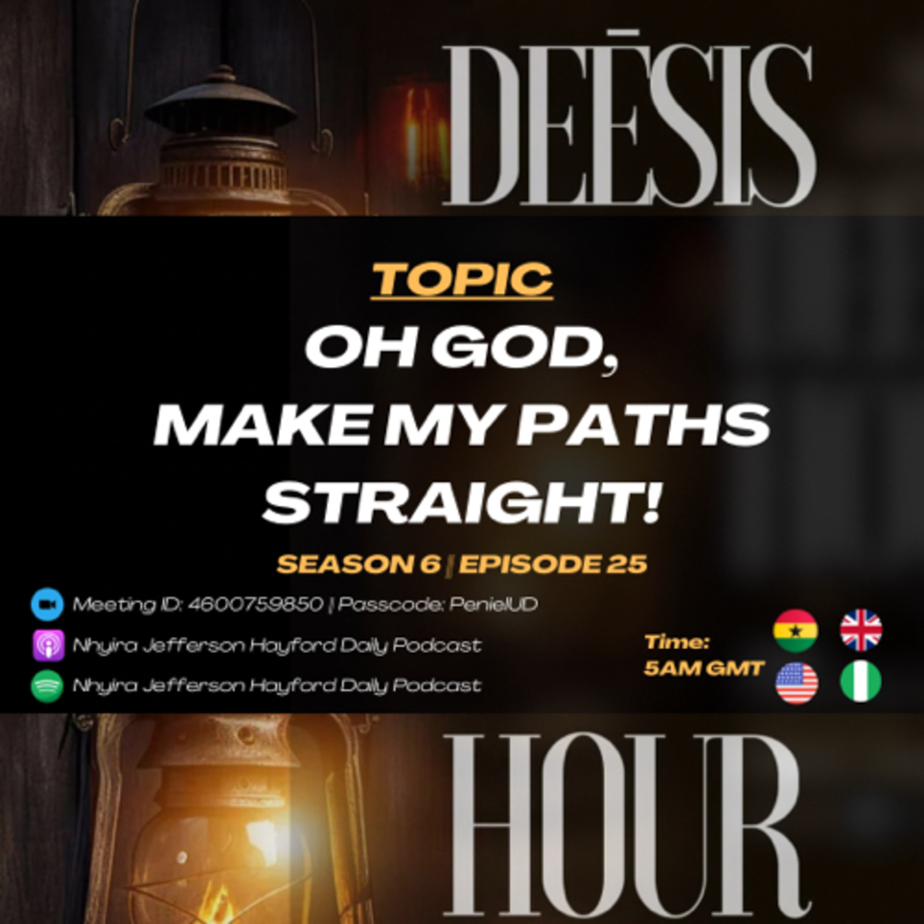 Deēsis Hour S6 - Episode 25 (Zoom Dawn Prayers) episode artwork