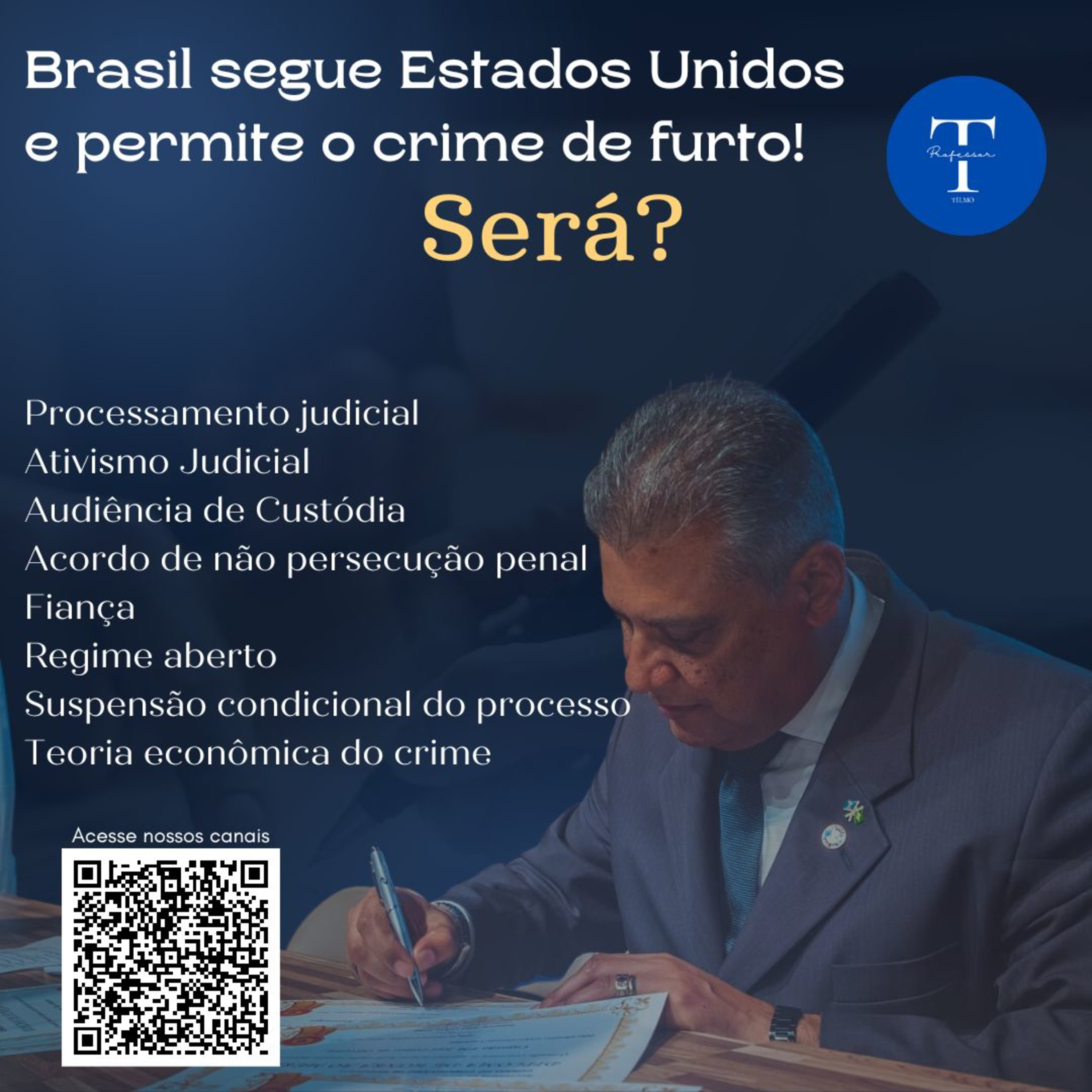 Professor Temístocles Telmo
