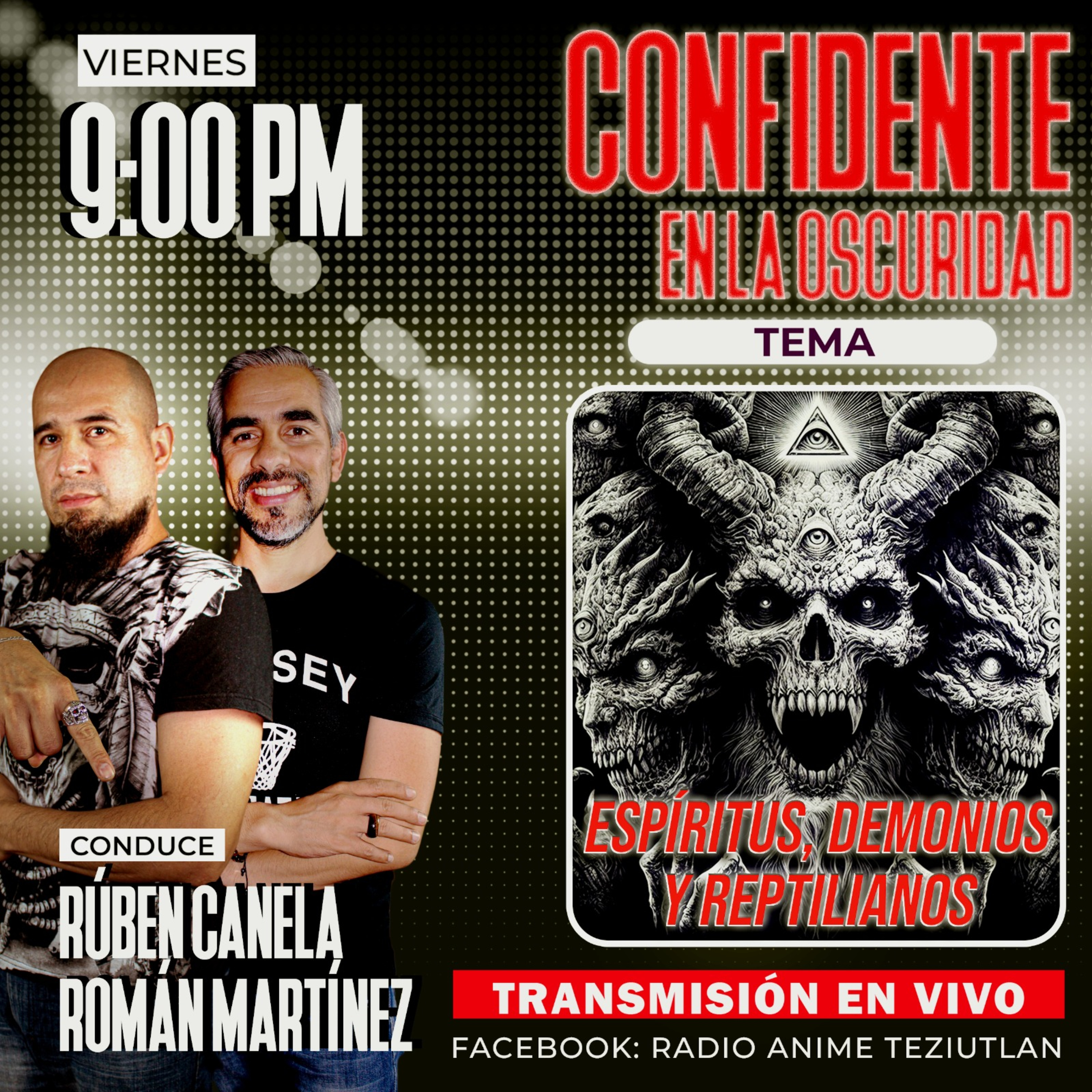Fantasmas, demonios y reptilianos