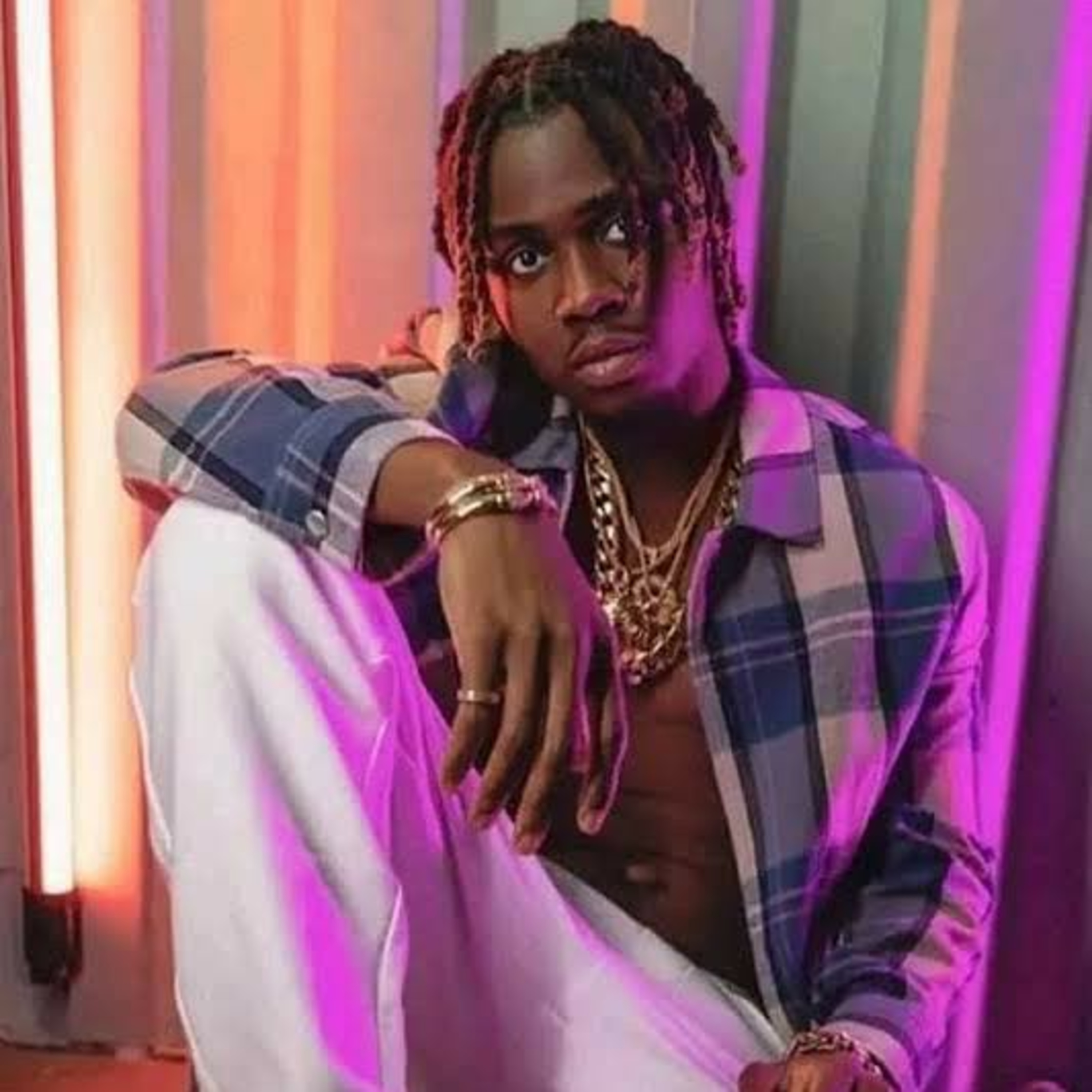 DMW signee, Logos Olori has revealed that he wrote unavailable for Davido episode artwork