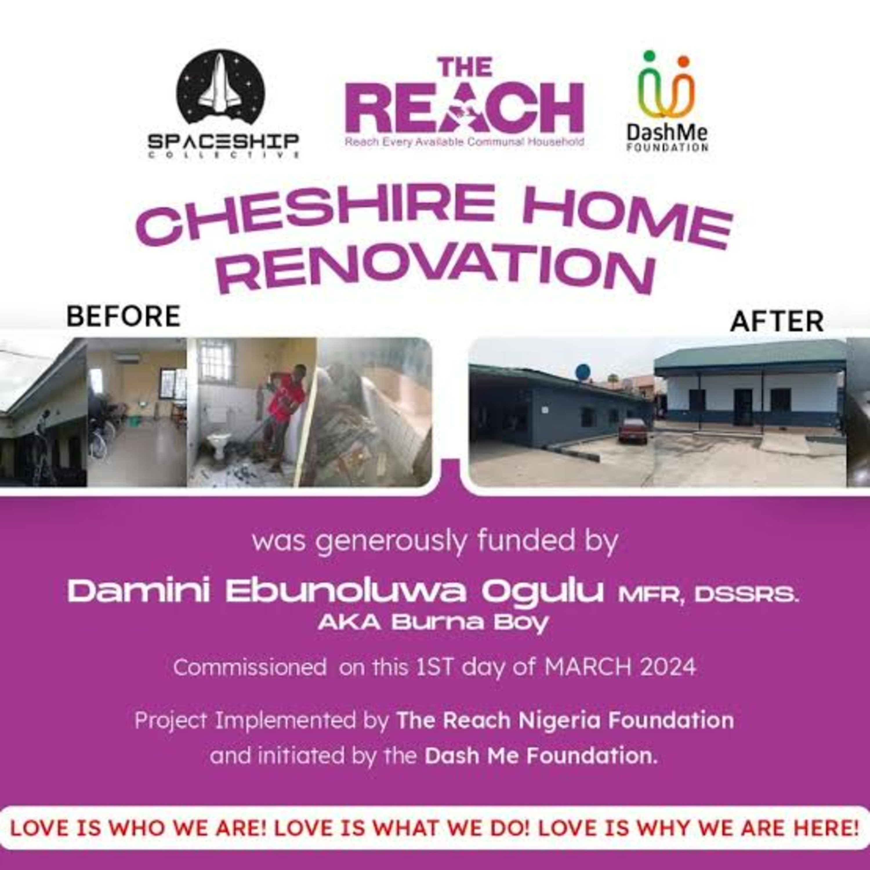 Burna Boy renovates 'Cheshire' orphanage home in Port Harcourt episode artwork