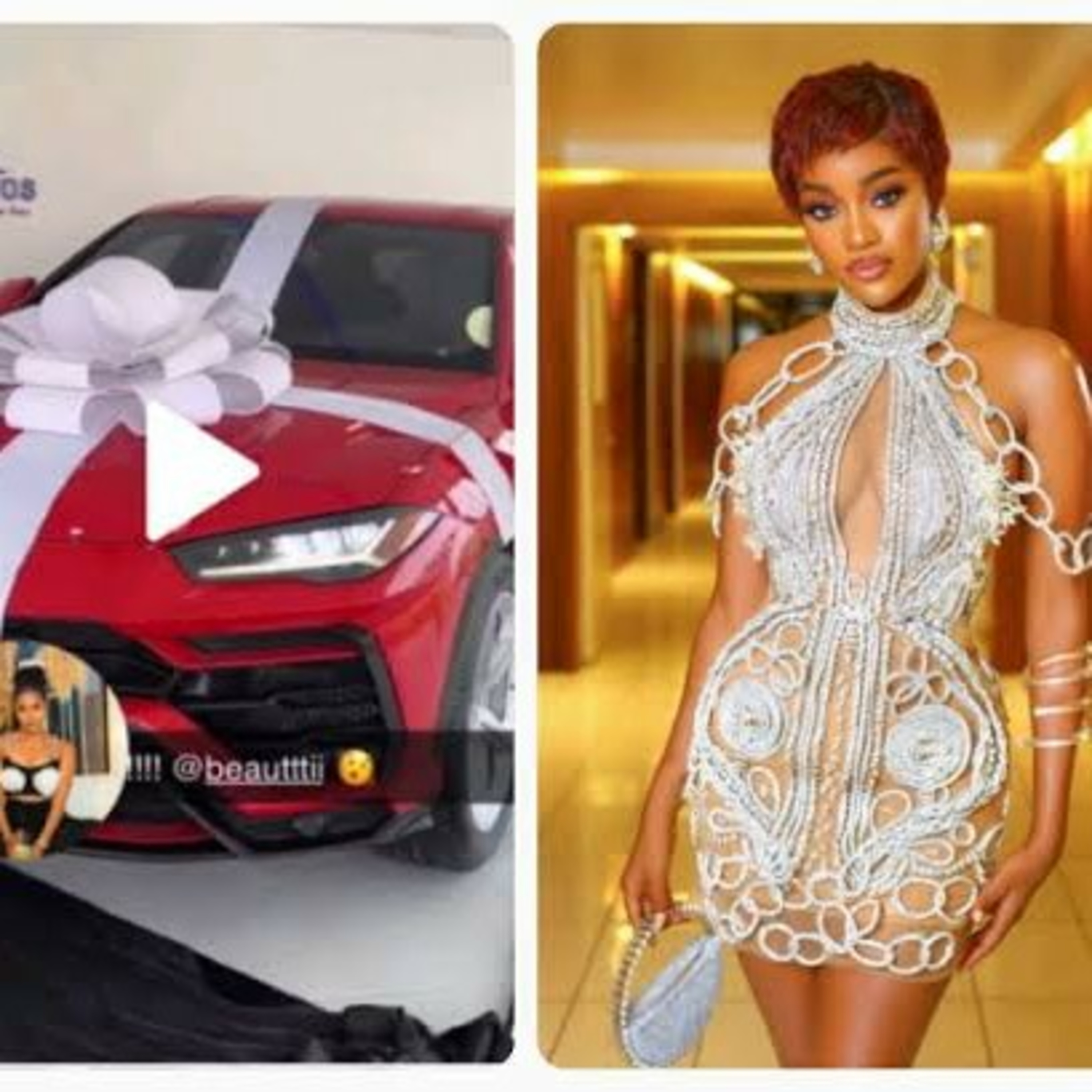 Fans in awe as Beauty Tukura acquires brand new Lamborghini Urus. episode artwork