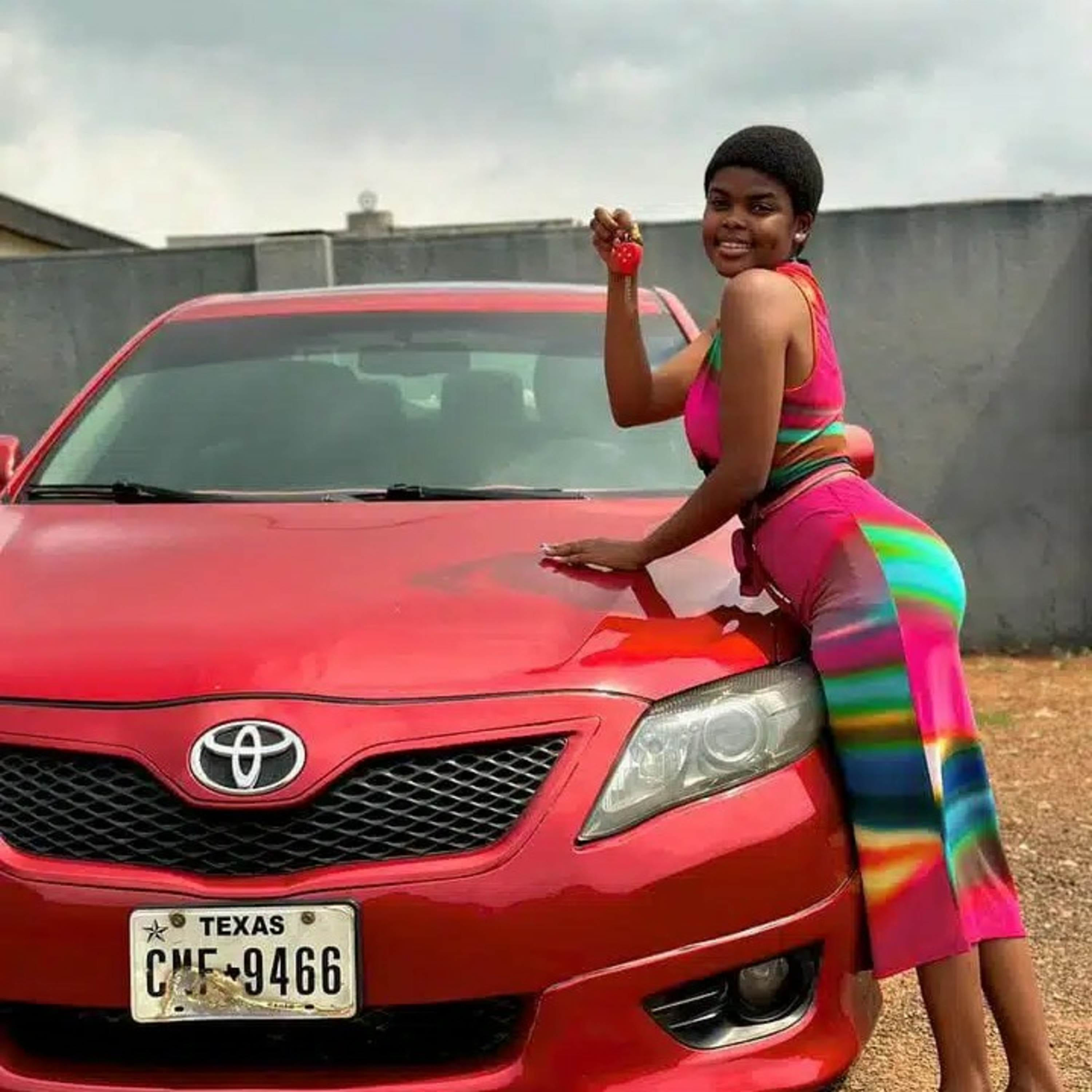 Jadrolita, the Nigerian human AI gets a car gift from her manager on her birthday episode artwork