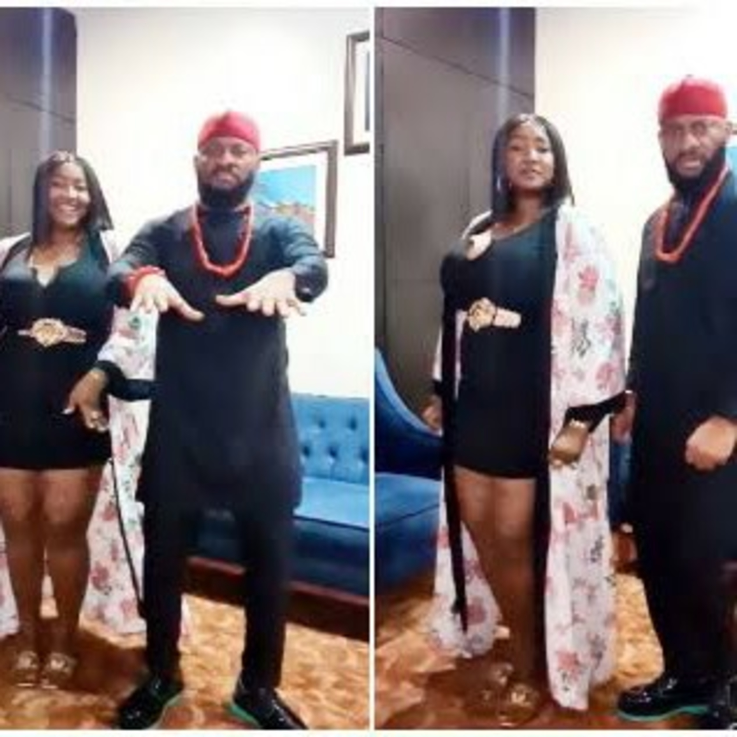 Yul Edochie and wife Judy Austin nock critics with a loved up video episode artwork
