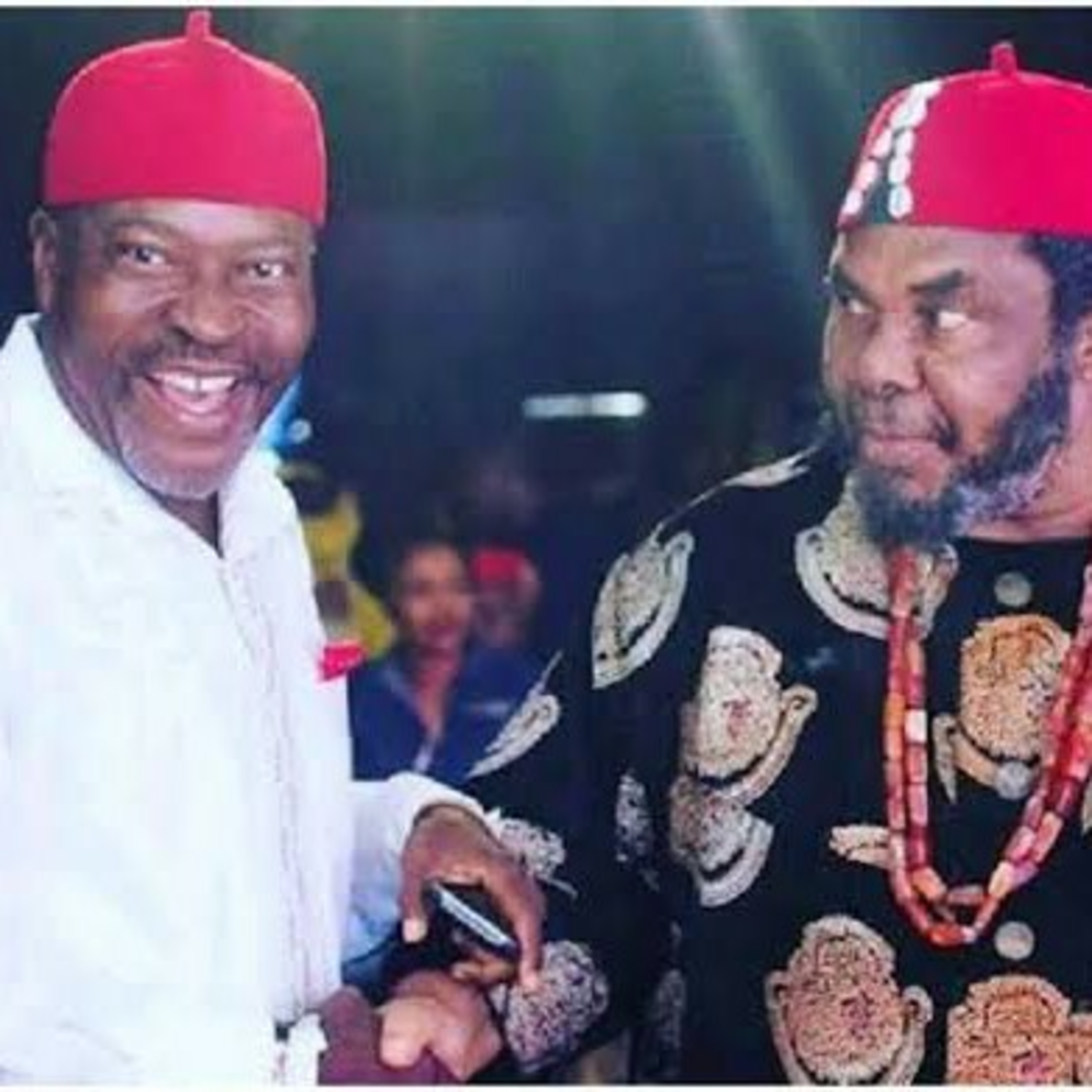 Veteran actor Kanayo O. Kanayo hails Pete Edochie on his 77th birthday. episode artwork