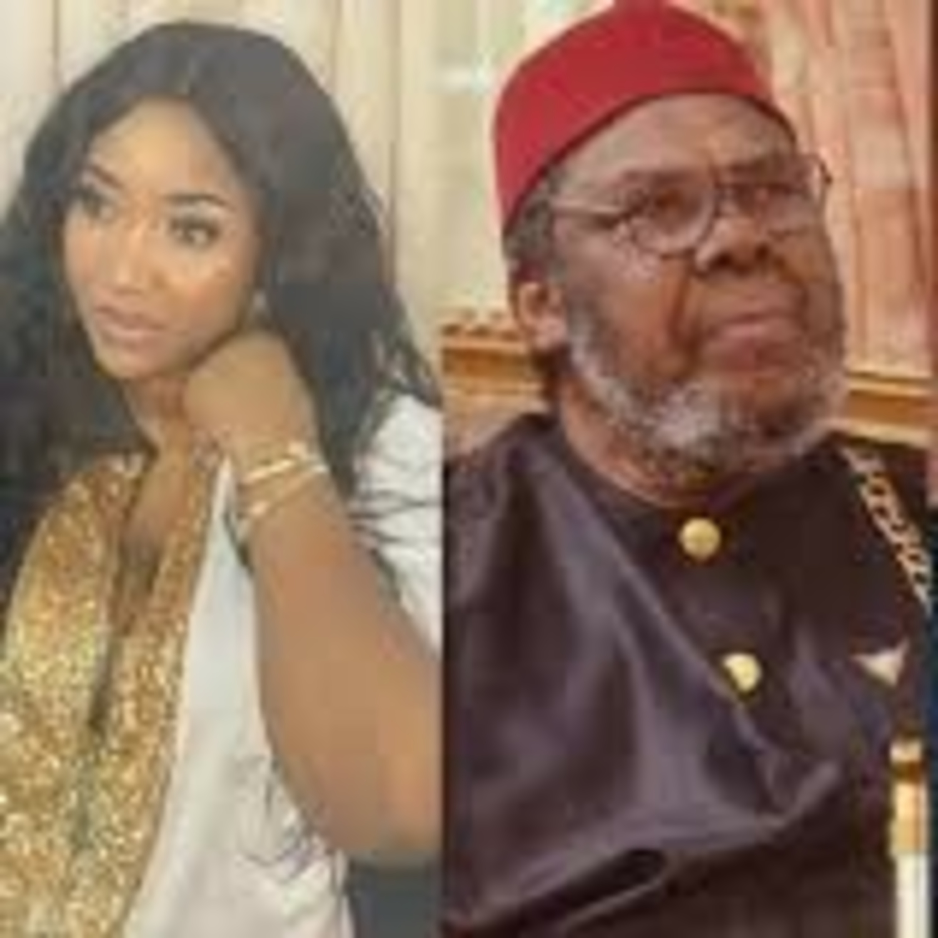 Rita Edochie denies the rumor that Pete Edochie is in support of the drama Yul and Judy Austin  episode artwork