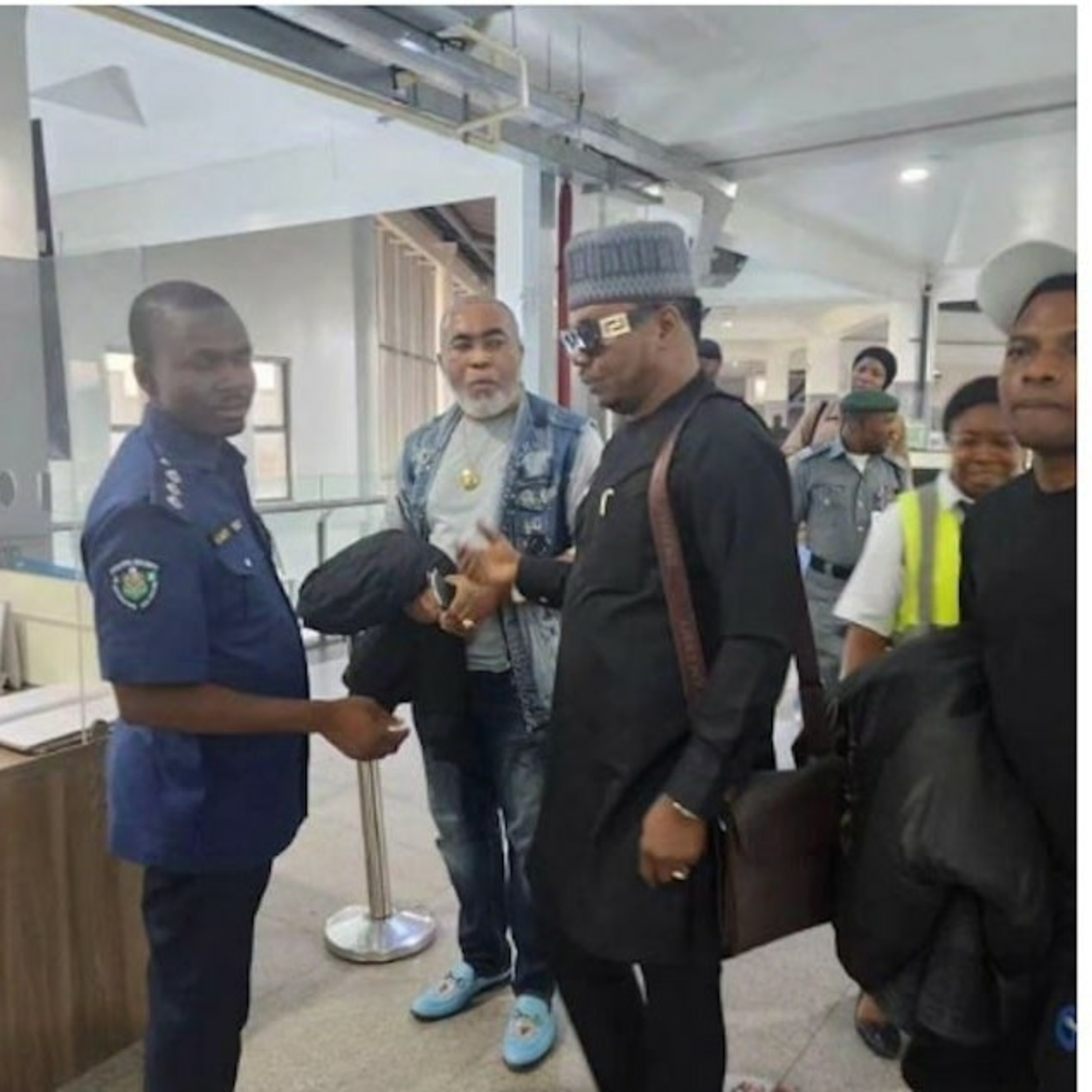 Actor Zack Orji seen on his way to the UK for post-surgery assessment  episode artwork