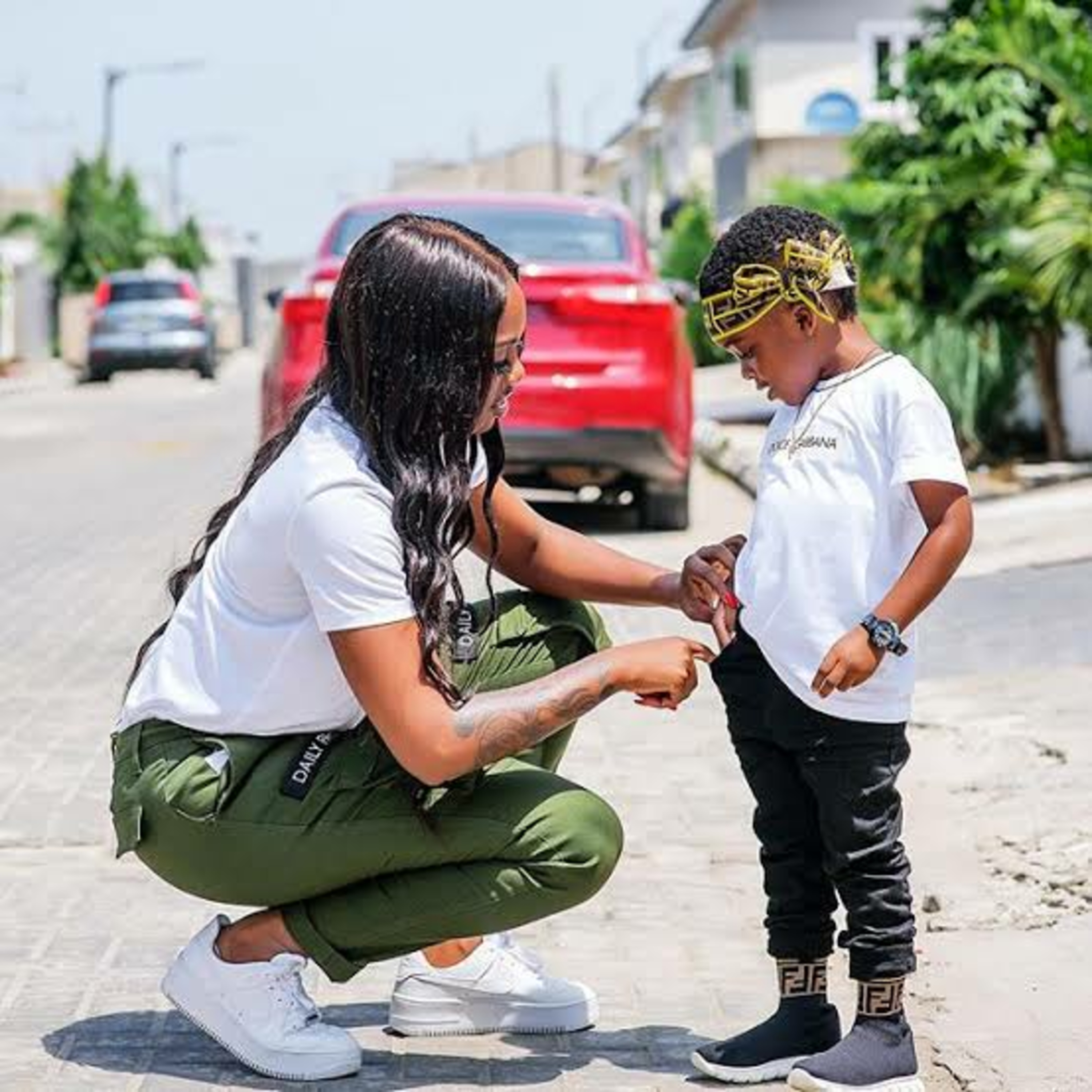 Tiwa Savage son sends a message to those crushing on the Mom  episode artwork