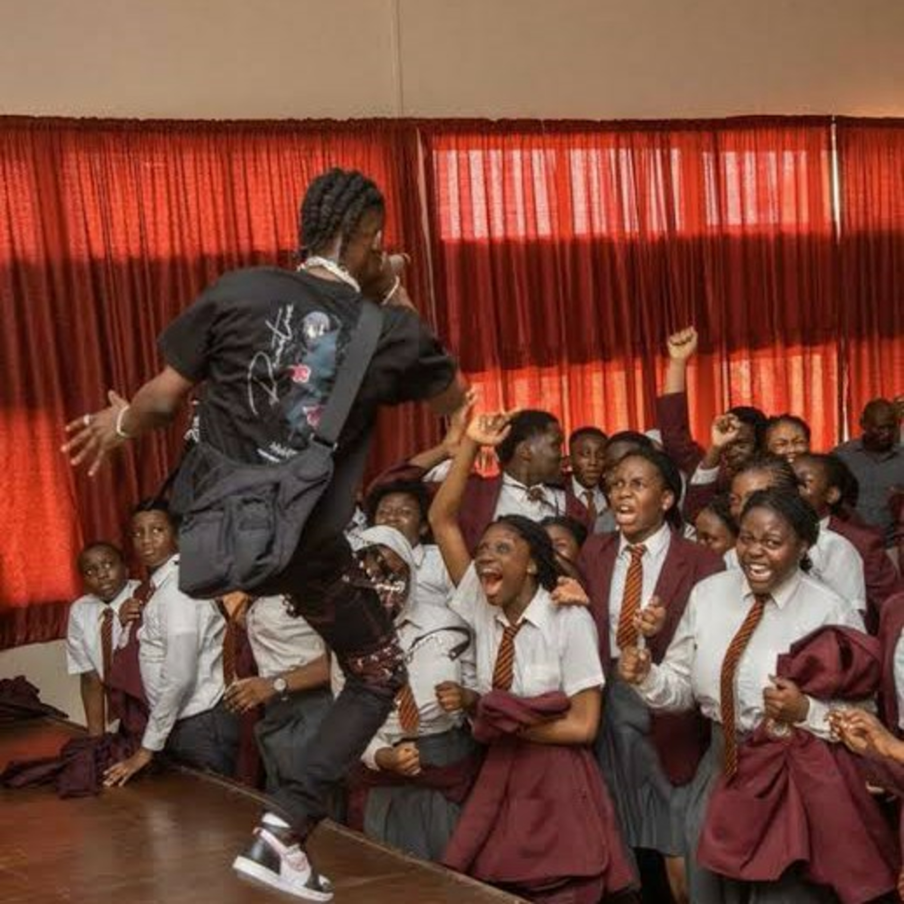 Singer Rema visits his secondary school. episode artwork