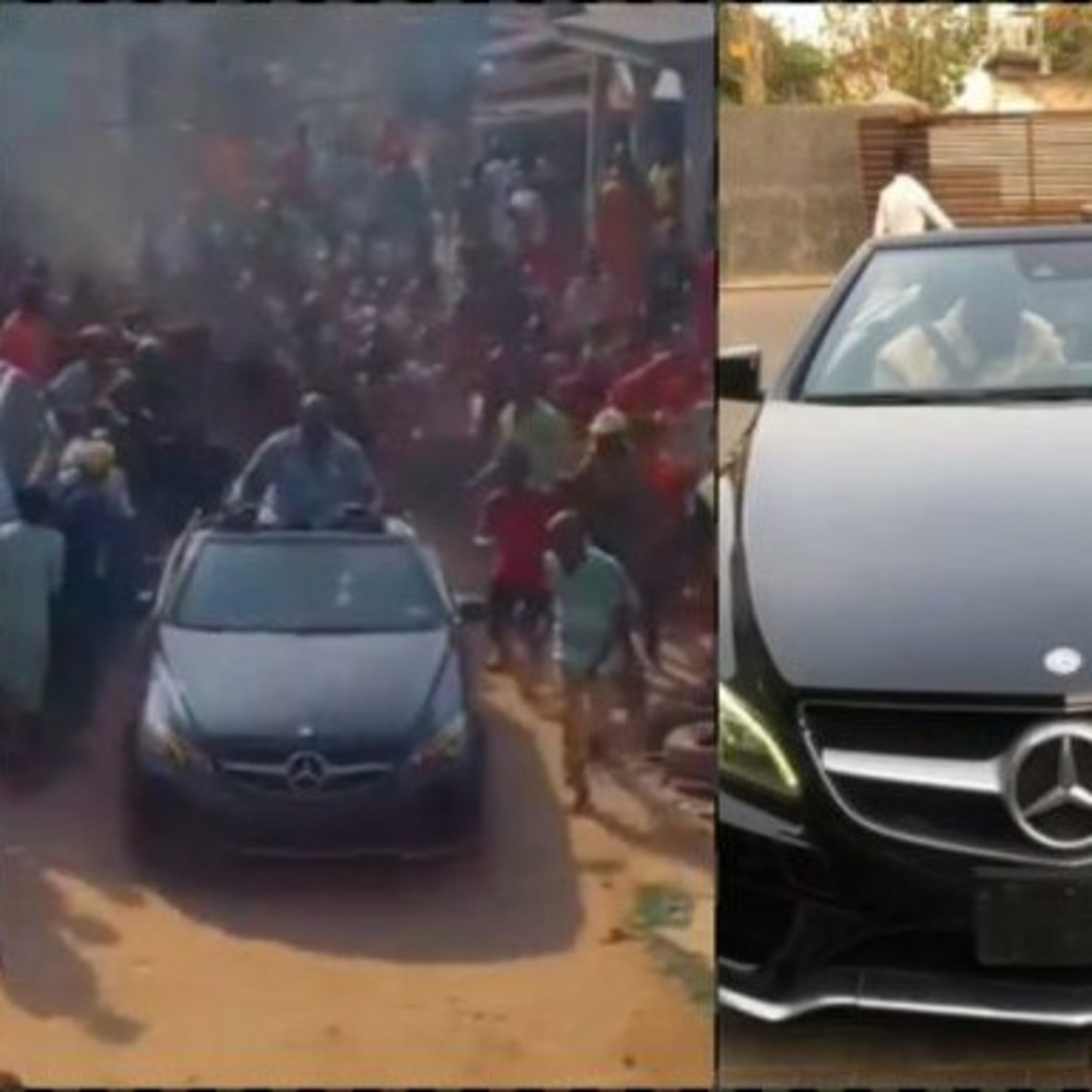 Singer Portable arrives his hood in Sango Otta with his latest ride. episode artwork
