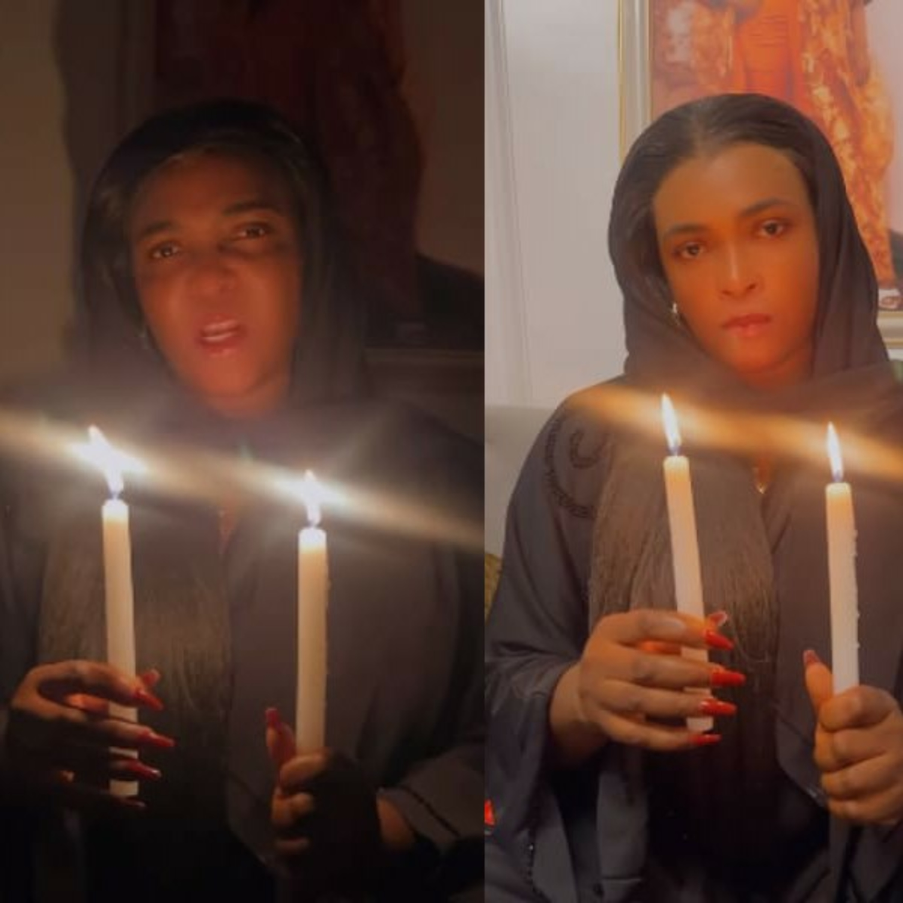 Blessing CEO gets dragged for her candle night for late Junior Pope  episode artwork
