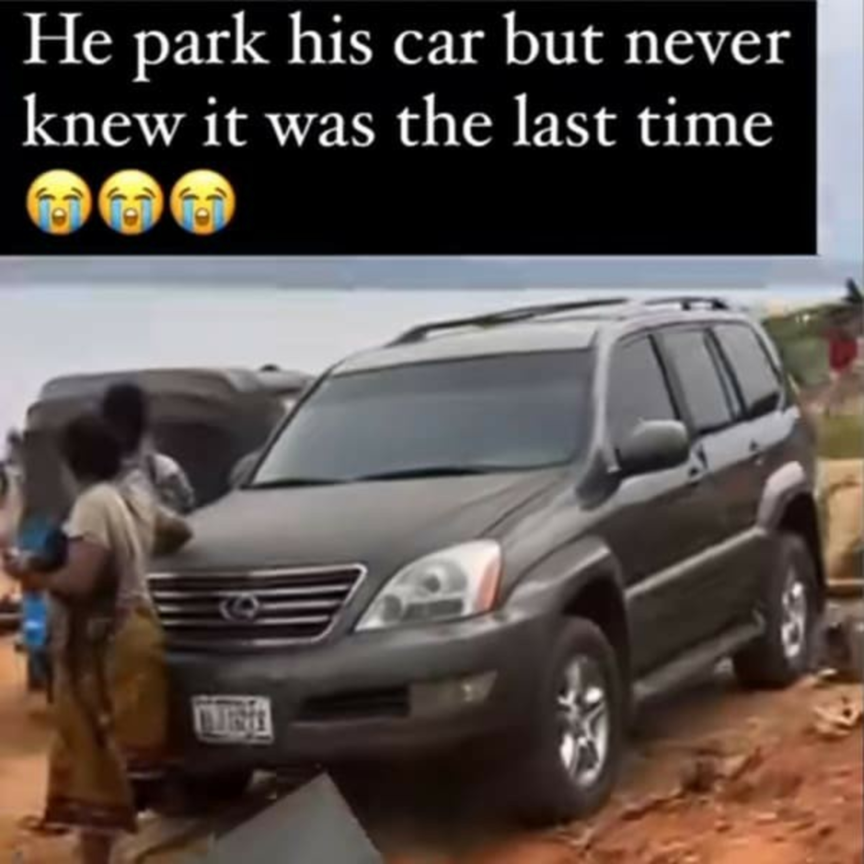 "No one knows tomorrow" - A clip showing where Junior Pope packed his SUV surfaces online episode artwork