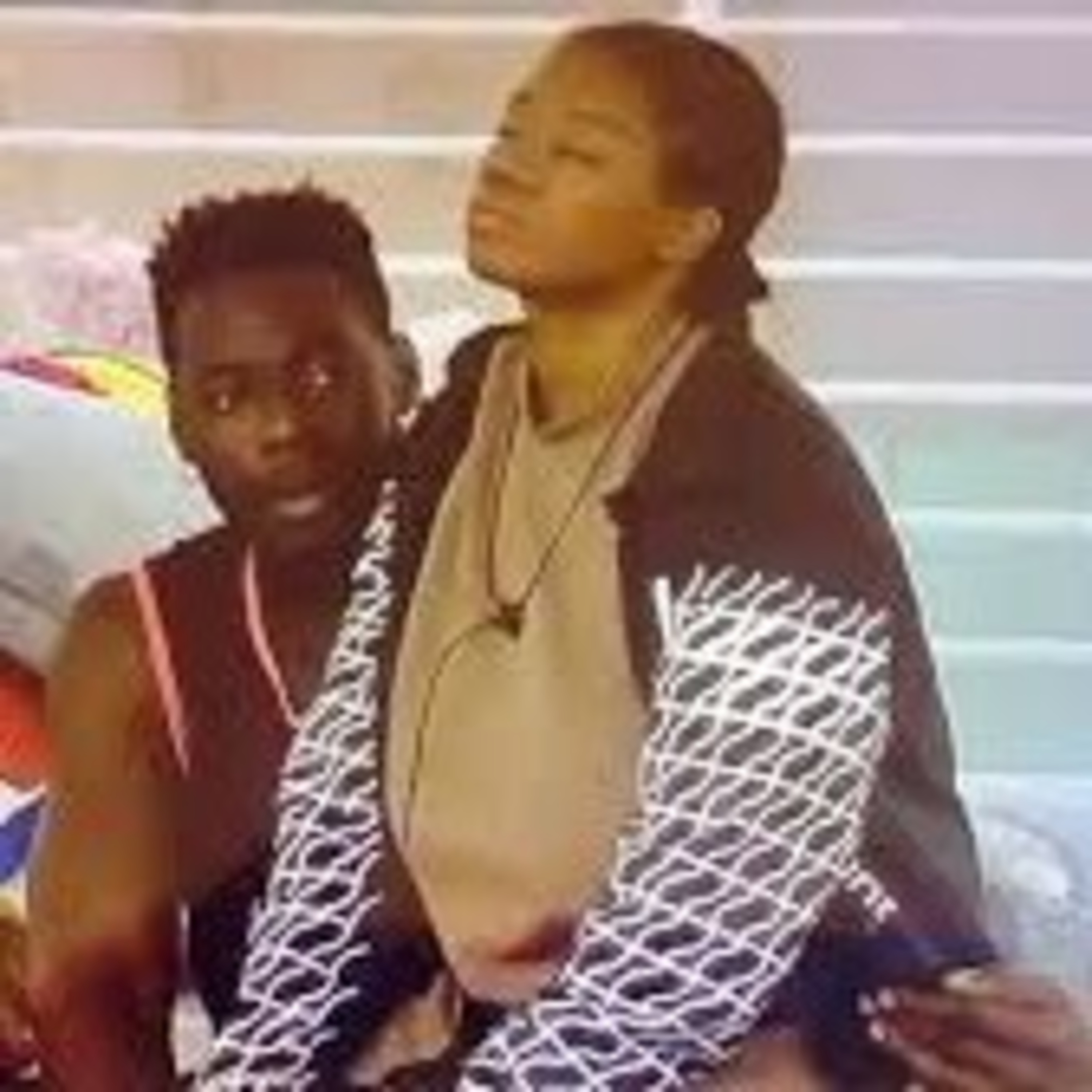 BBNaija Soma and Angel captured together. episode artwork