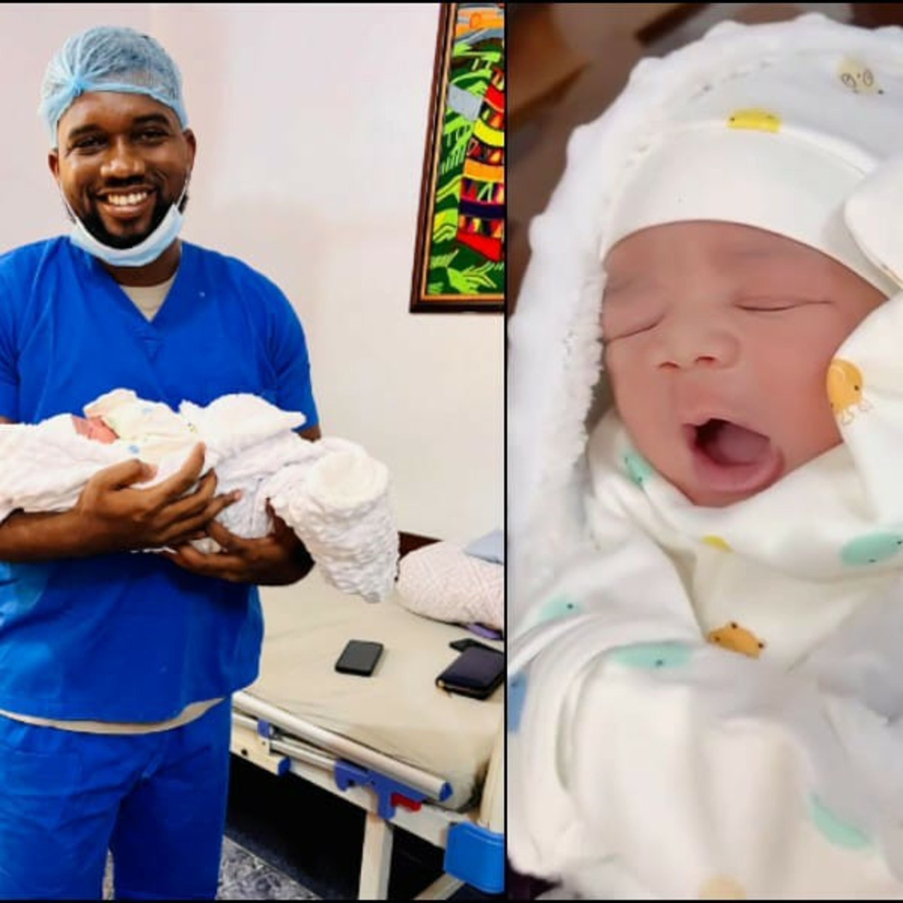 Popular Comedian MC Mbakara welcomes his first child with his wife Lolo. episode artwork