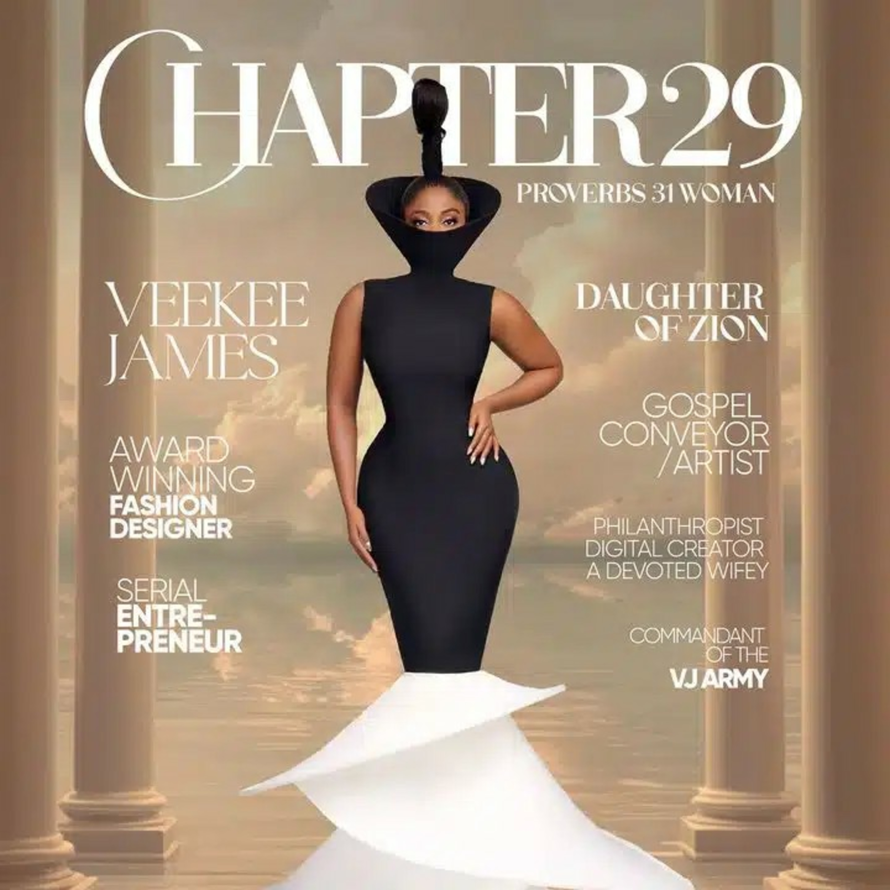 Designer Veekee James is 29
