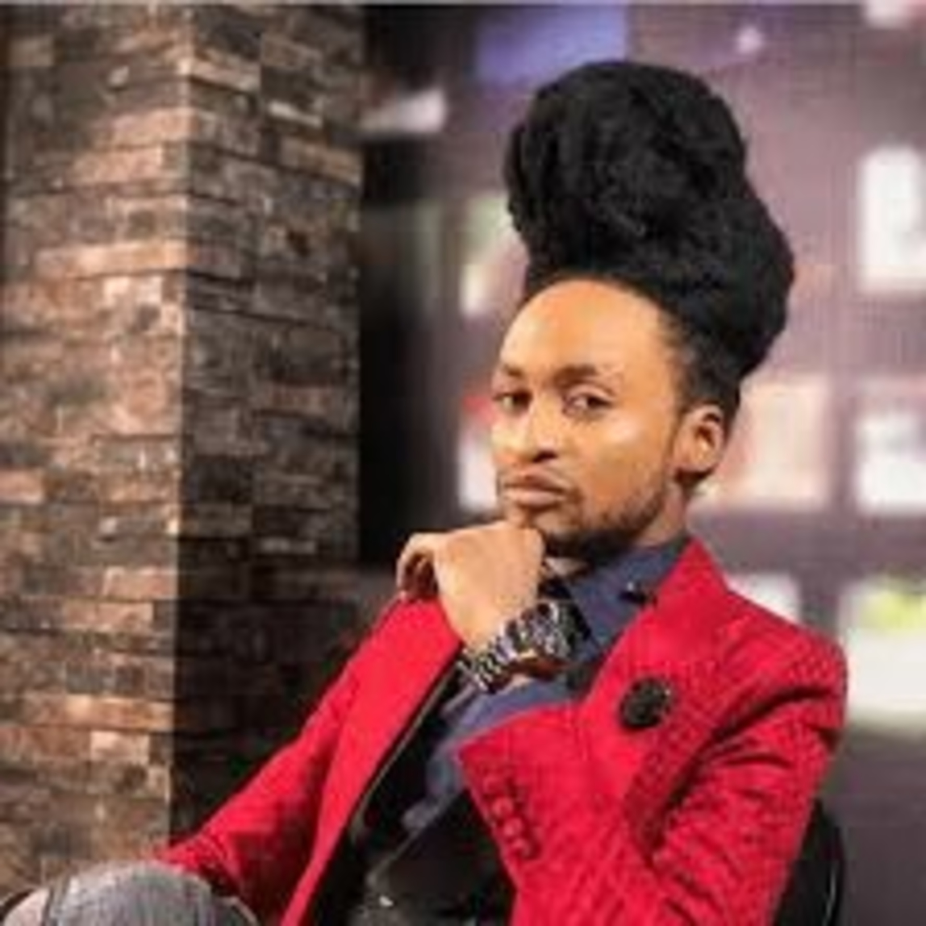 Denrele Edun is 43 with a new look