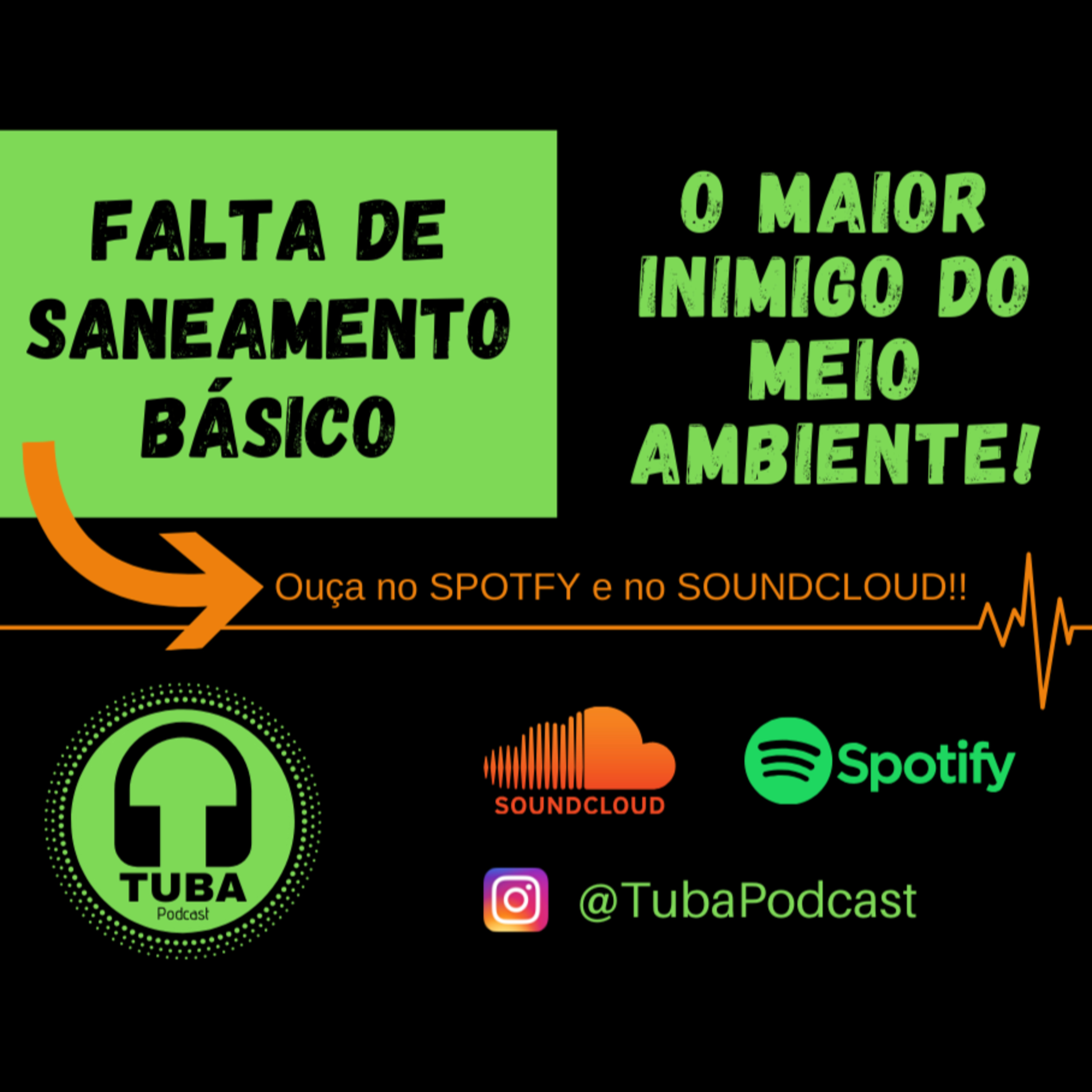 #001 - PODCAST - Falta de Saneamento Básico - O maior inimigo do meio ambiente episode artwork
