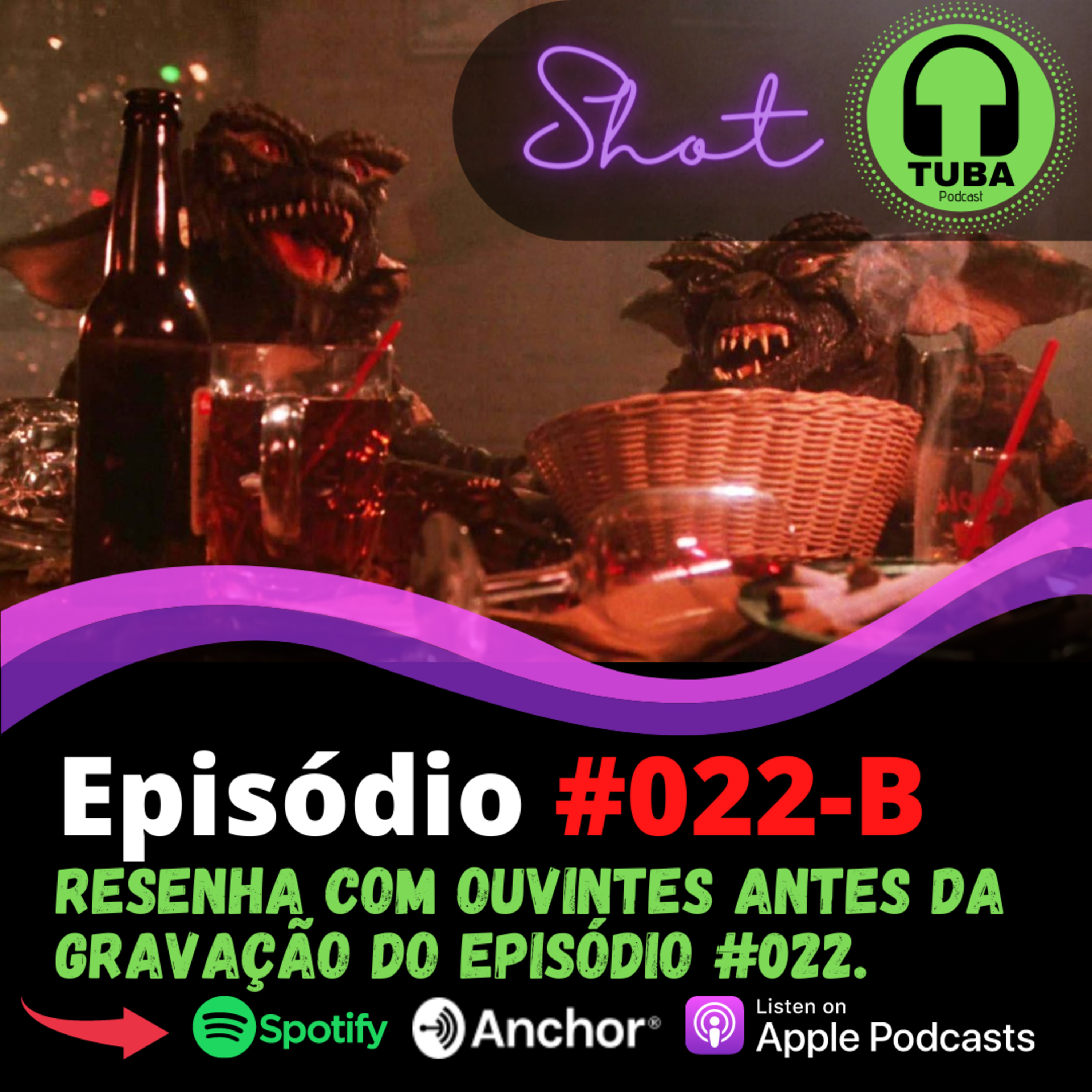 #022B (SHOT) - Bastidores, zueira com ouvintes antes da gravação do Episódio com o Projeto UTAH. episode artwork