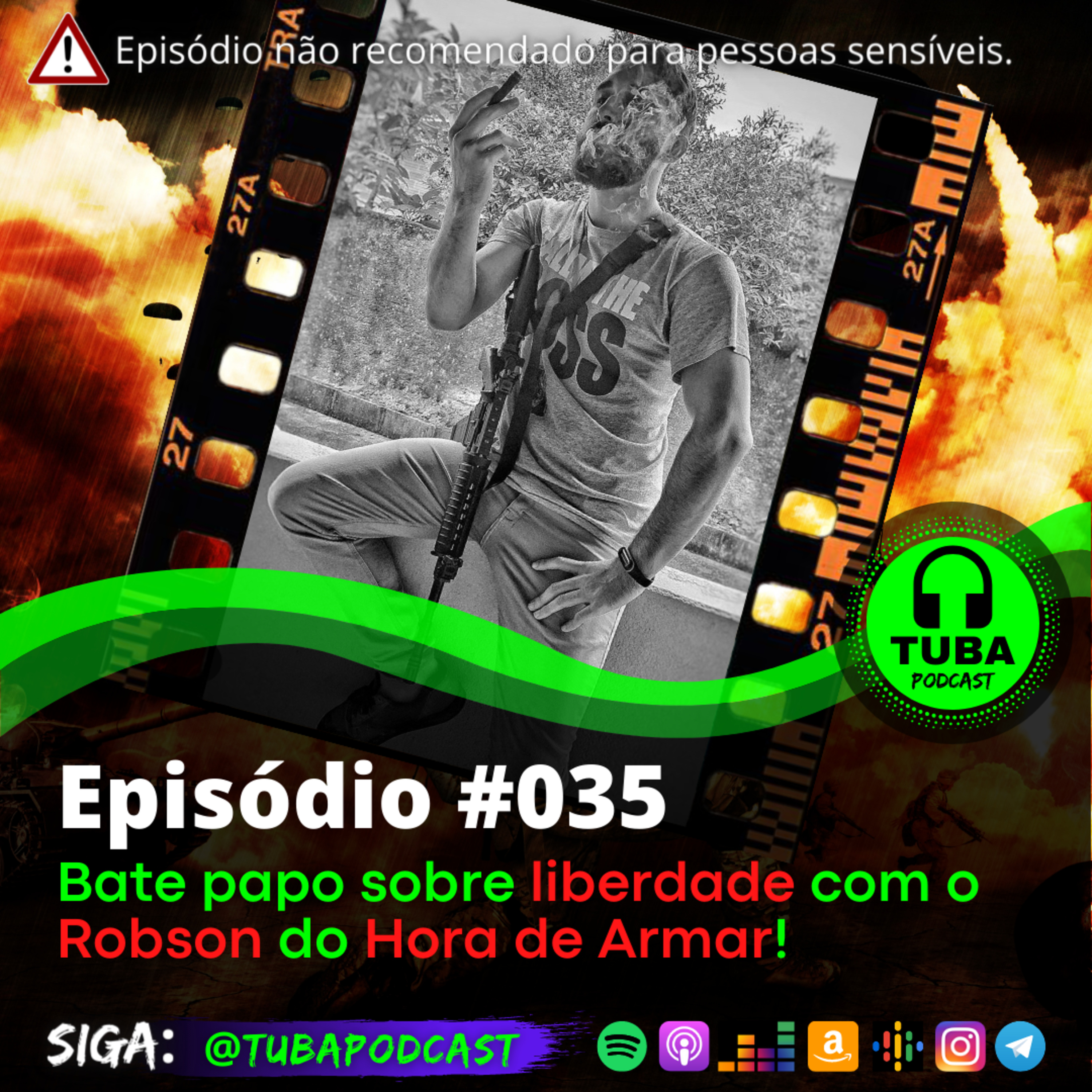 #035 - Bate papo sobre Liberdade com o Robson (Hora de Armar). episode artwork