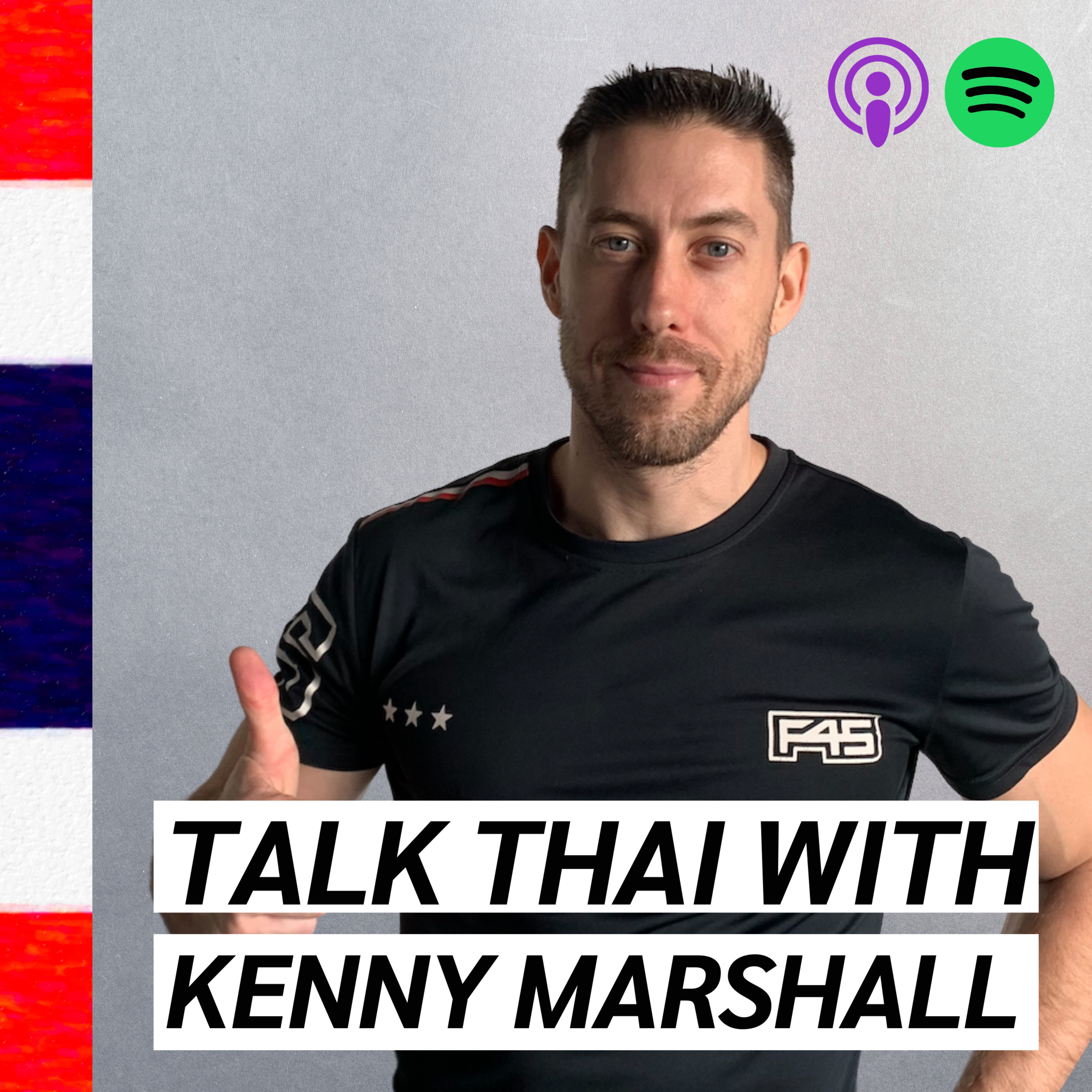 Farangs Talk Thai with Kenny Marshall (How he develops Thai conversation skill from being an ahlete)