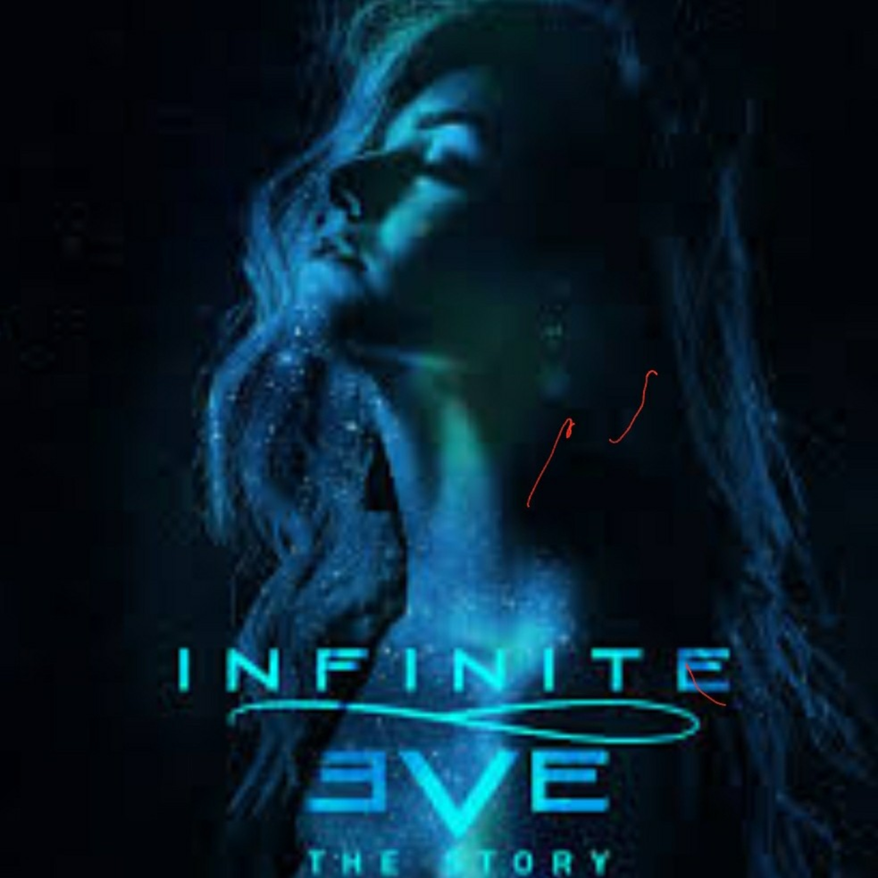 Eve Naylor and Paul Warren of Infinite Eve episode artwork