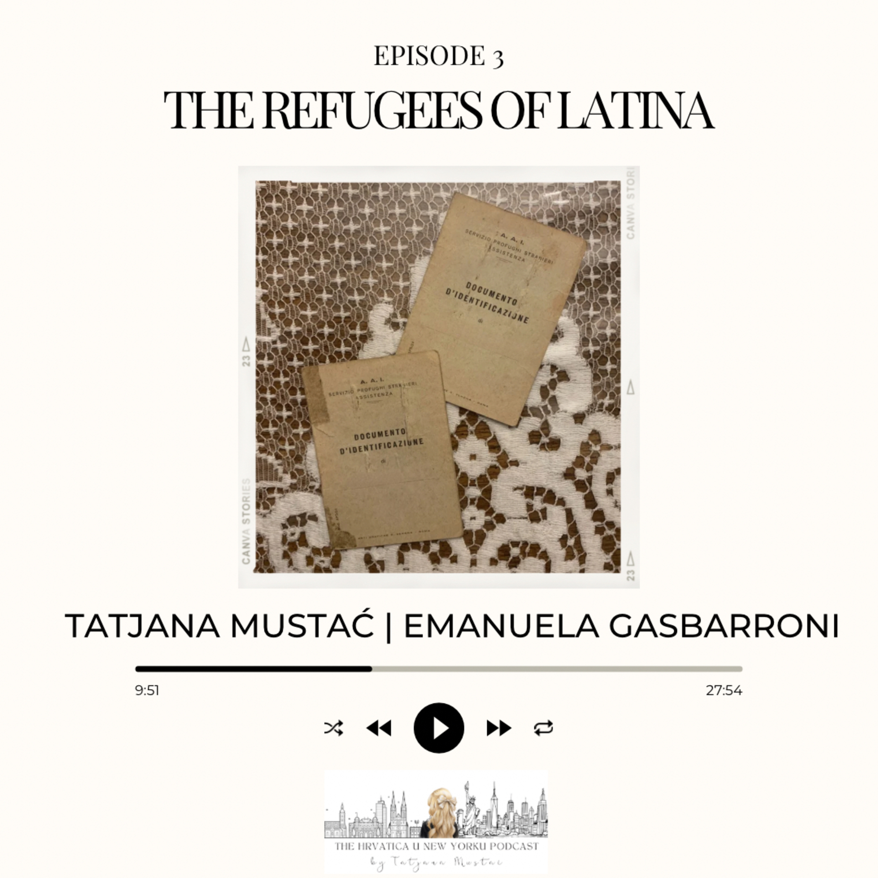 The Refugees of Latina | Emanuela Gasbarroni episode artwork