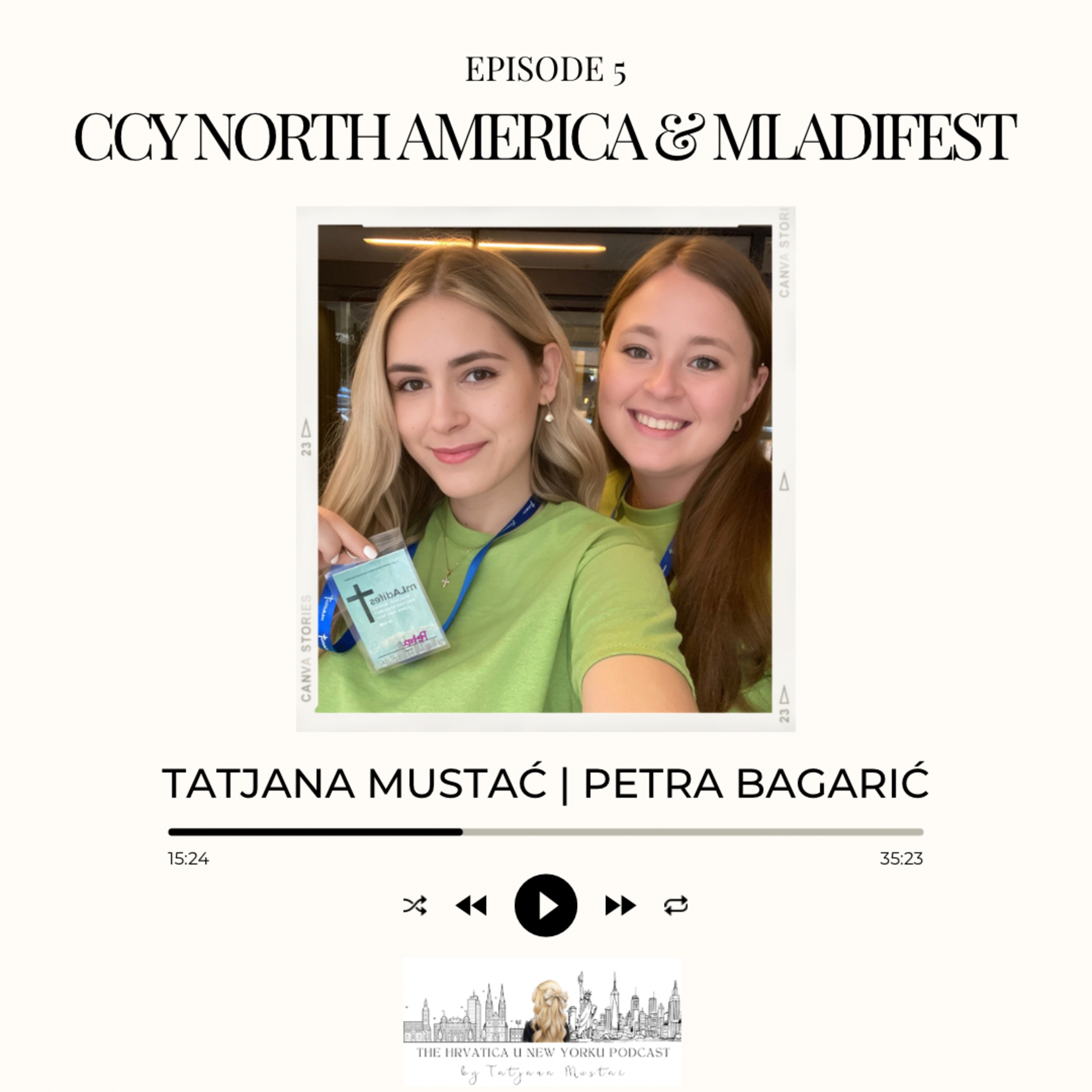 Croatian Catholic Youth of North America & Mladifest 2024 | Petra Bagarić episode artwork