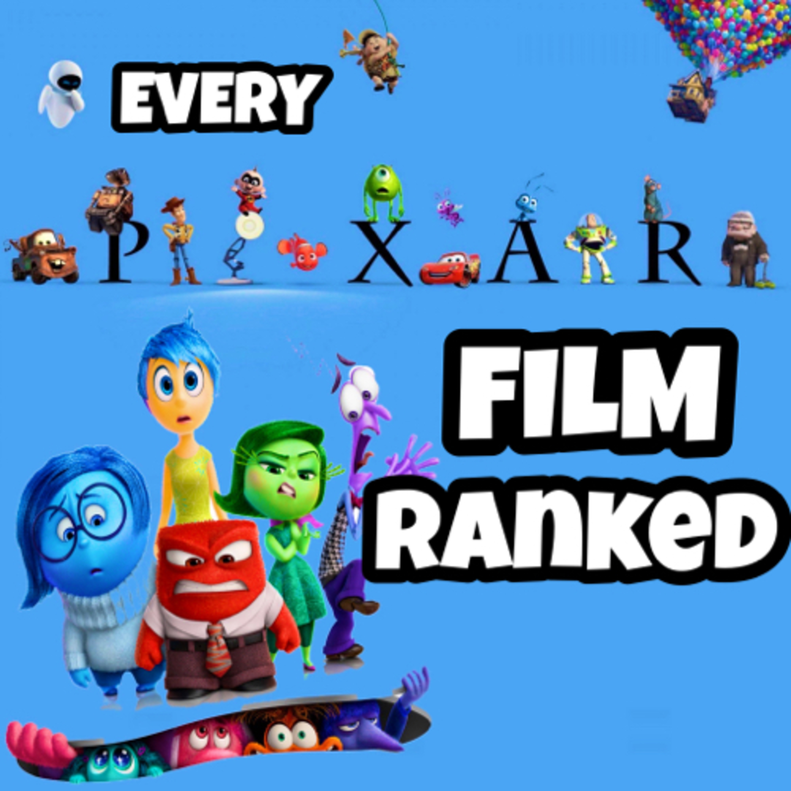 Every Pixar Movie Ranked (w/ Inside Out 2) episode artwork