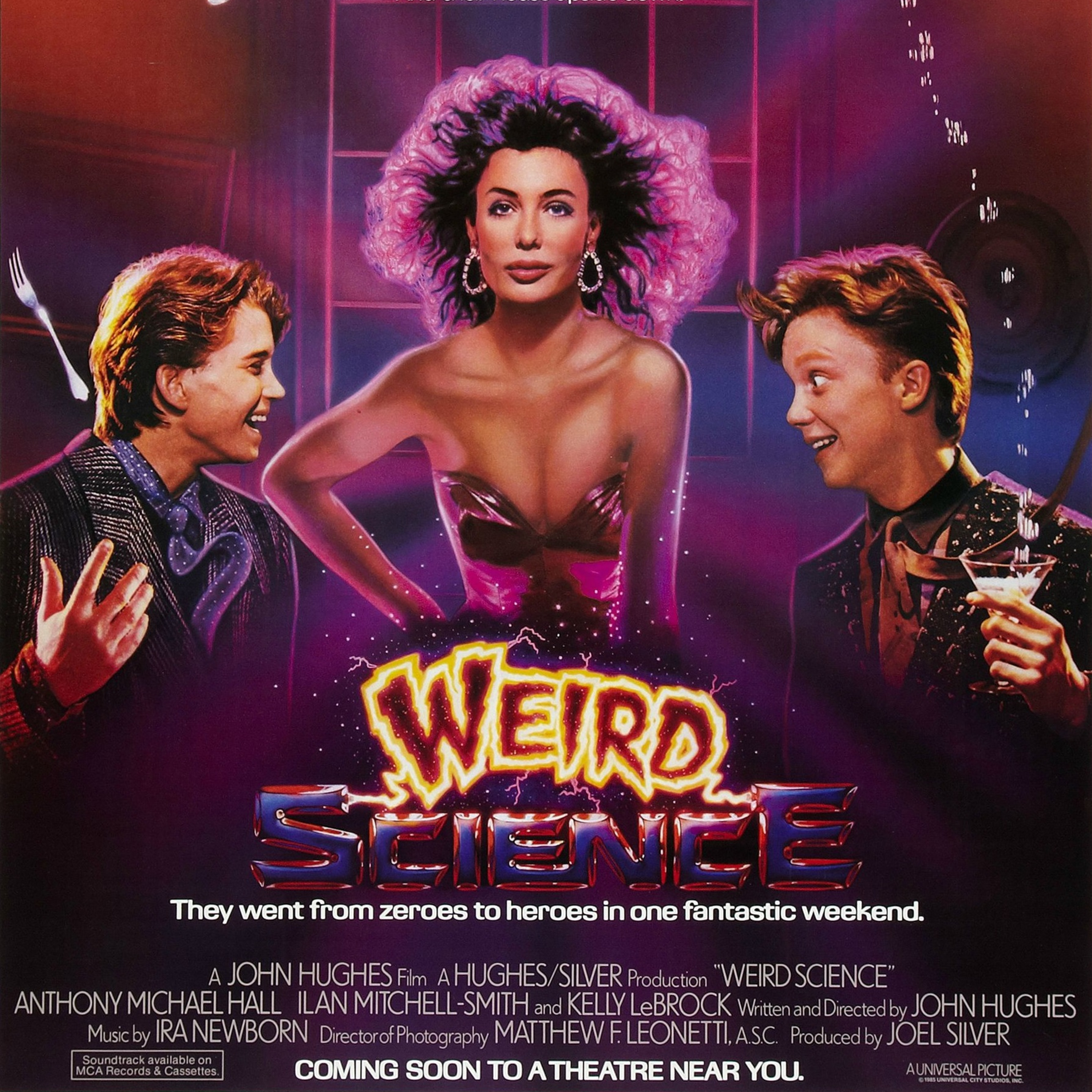 SILVER BULLETS EP #4 : "Weird Science" : *Thwip* movie episode artwork