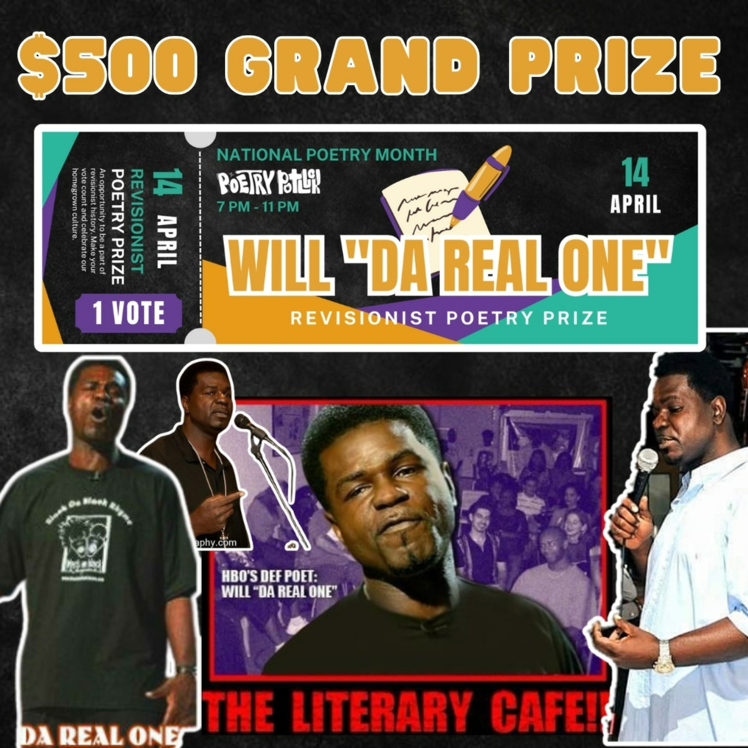 Open Stage at the Poetry Potluck