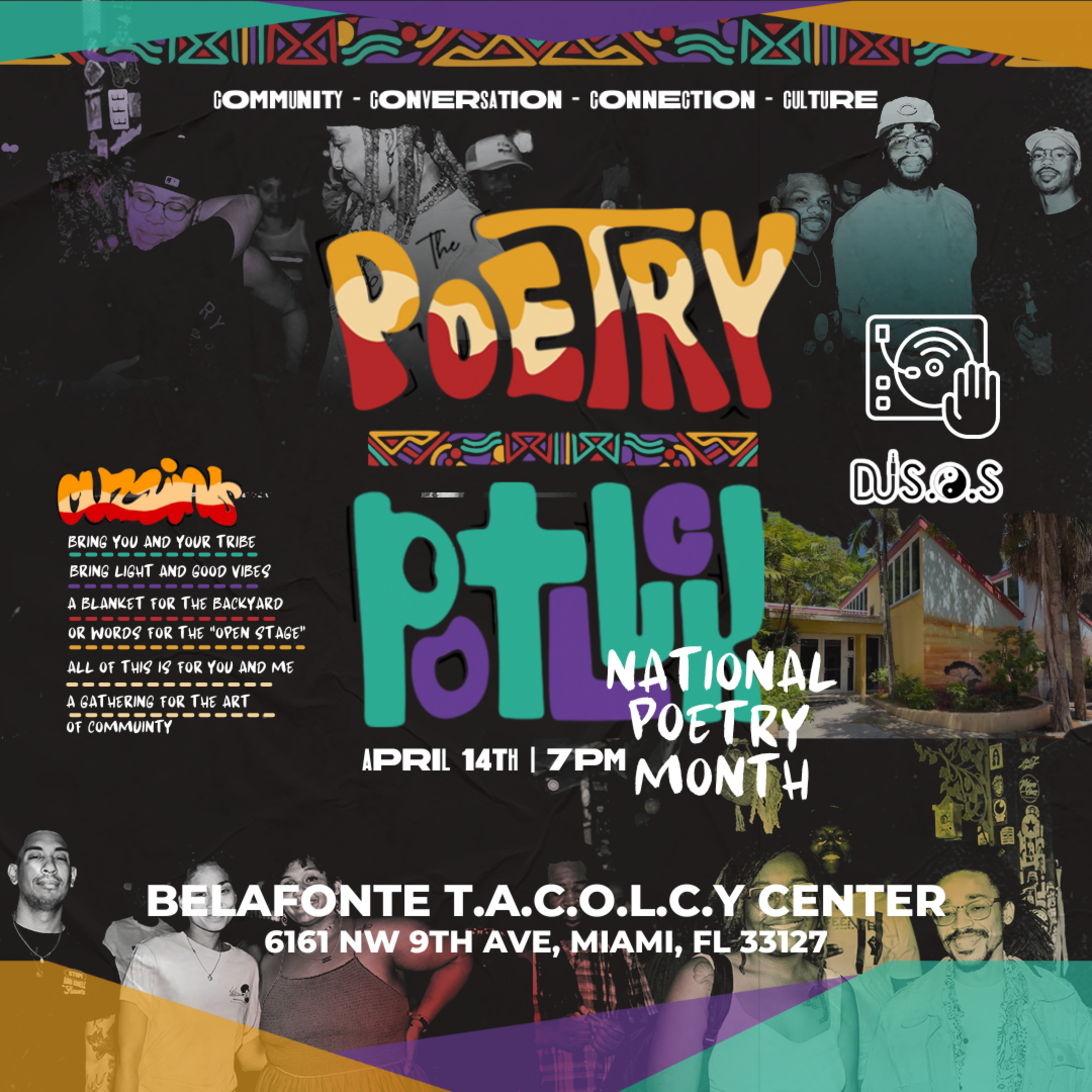 Open Stage at the Poetry Potluck