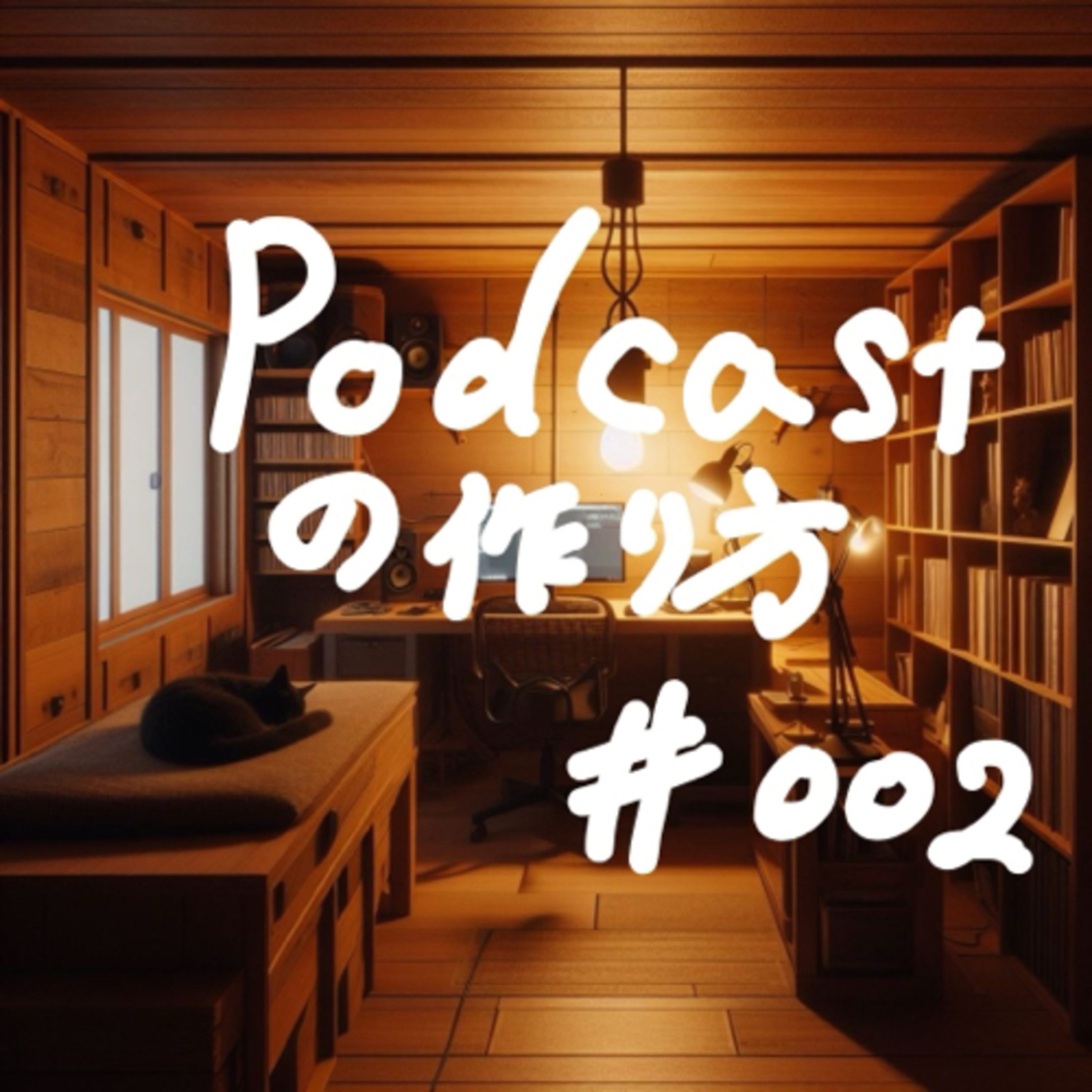 このポッドキャストの作り方についての話 #002 episode artwork