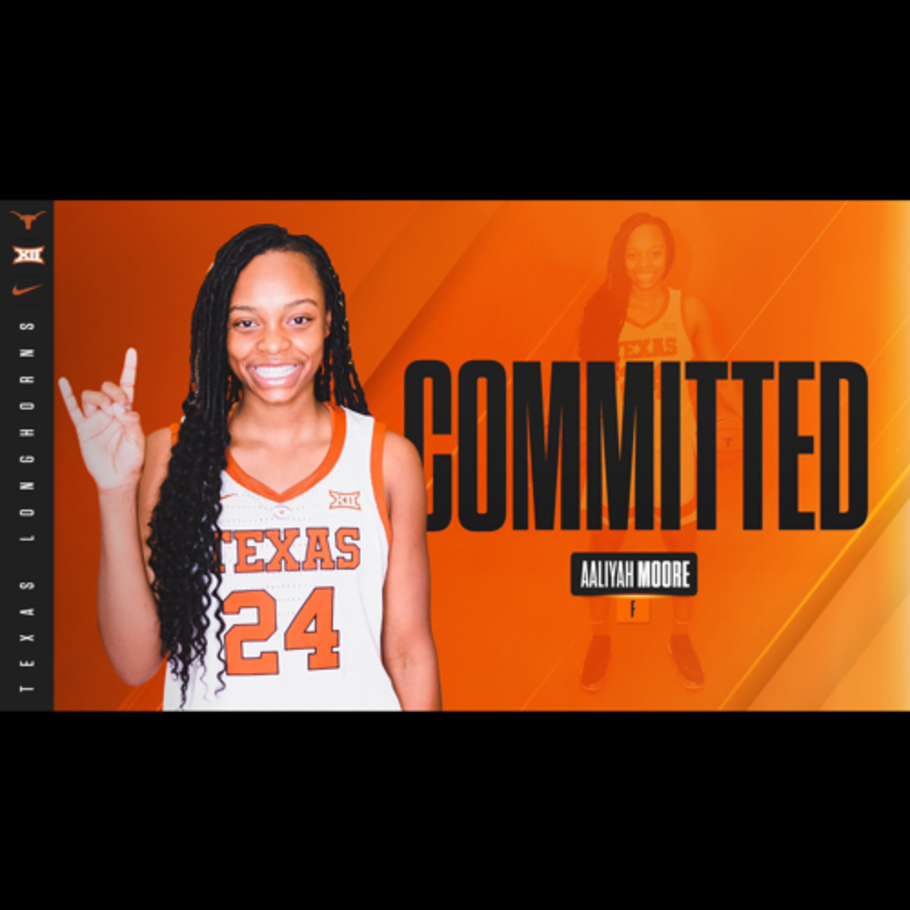 2021 Top 10 Texas commit 6-3 Aaliyah Moore episode artwork