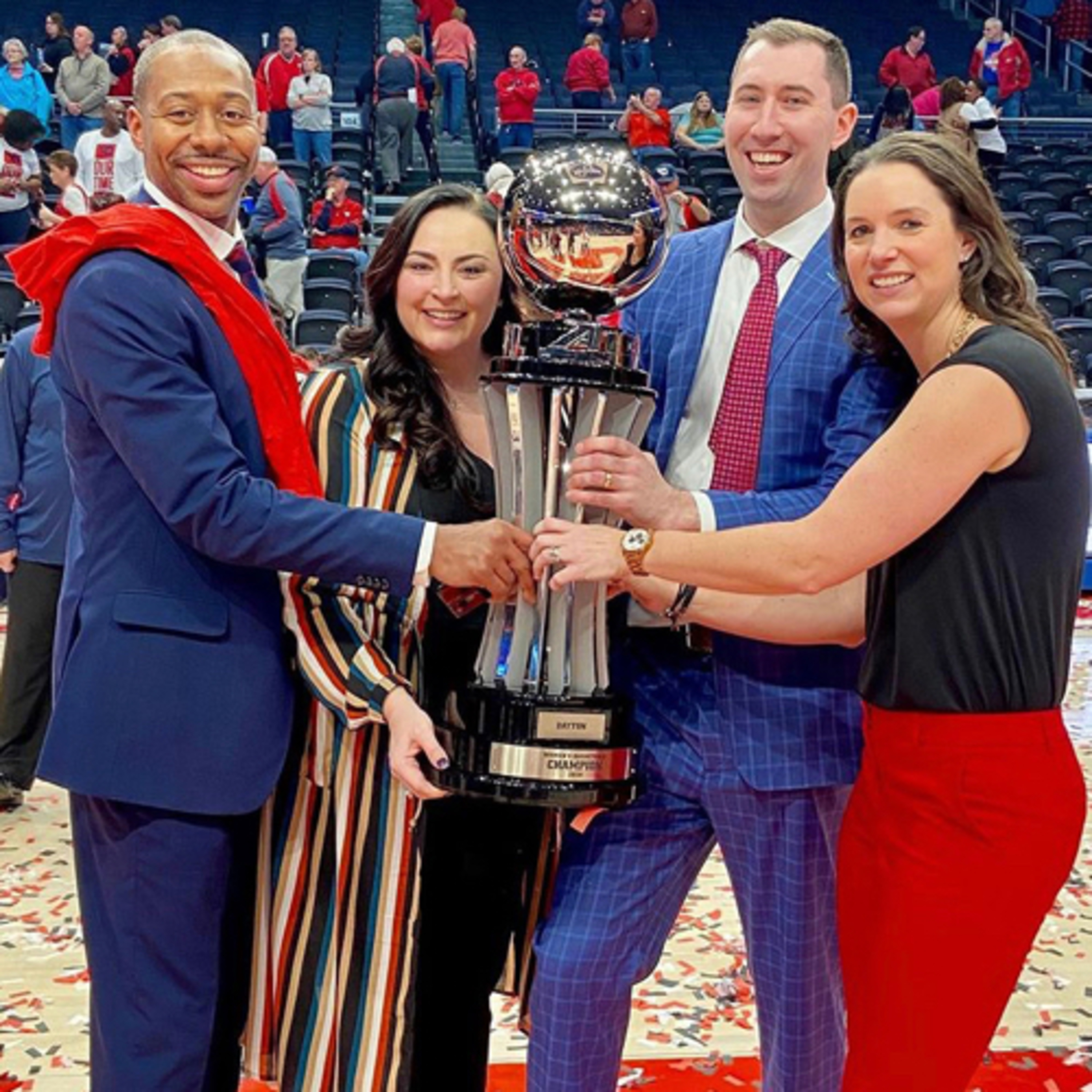 Dayton WBB Assistant Calamity McEntire episode artwork