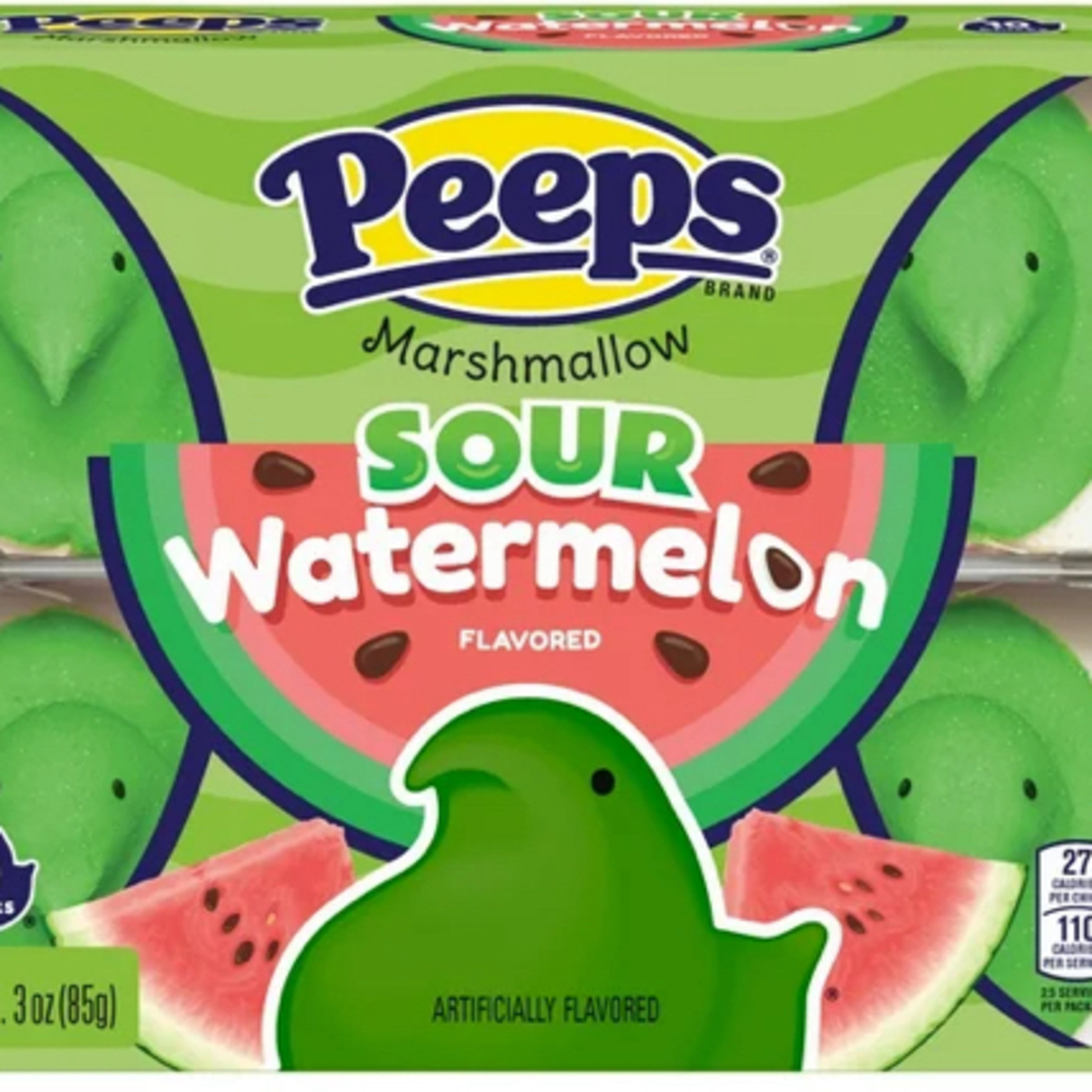 watermelon peeps