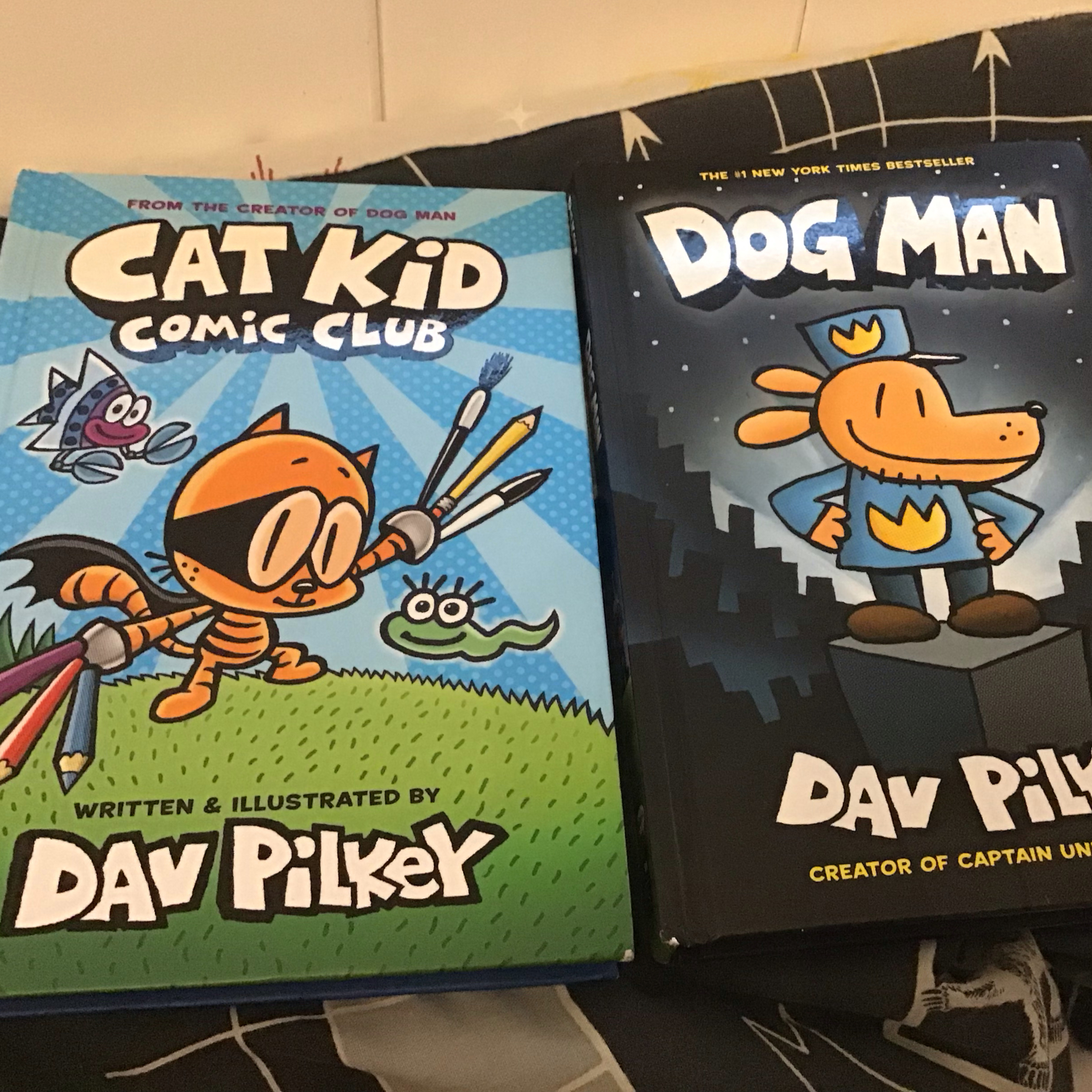 Dog man and cat kid comic club!