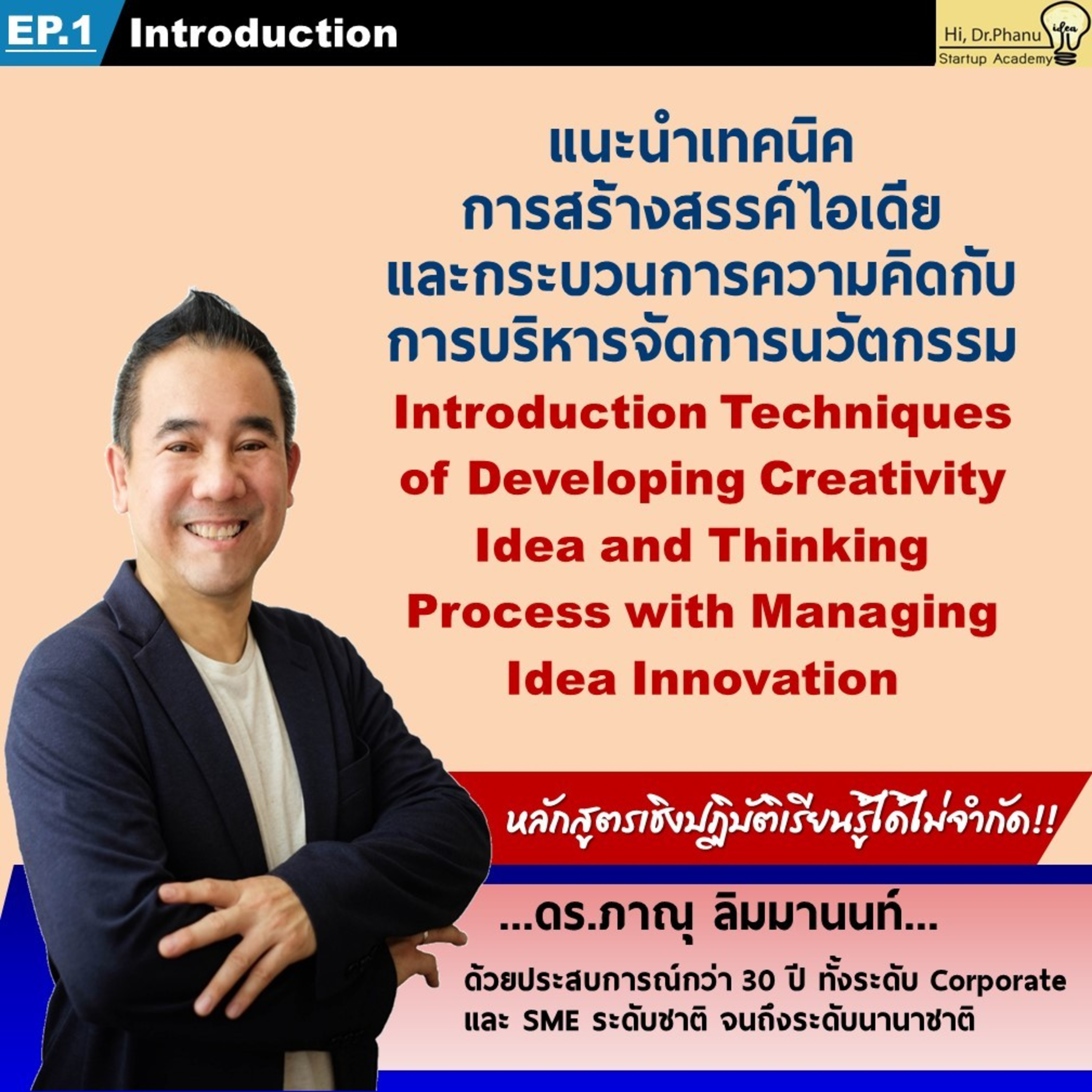 Dr.Phanu Podcast Startup Academy