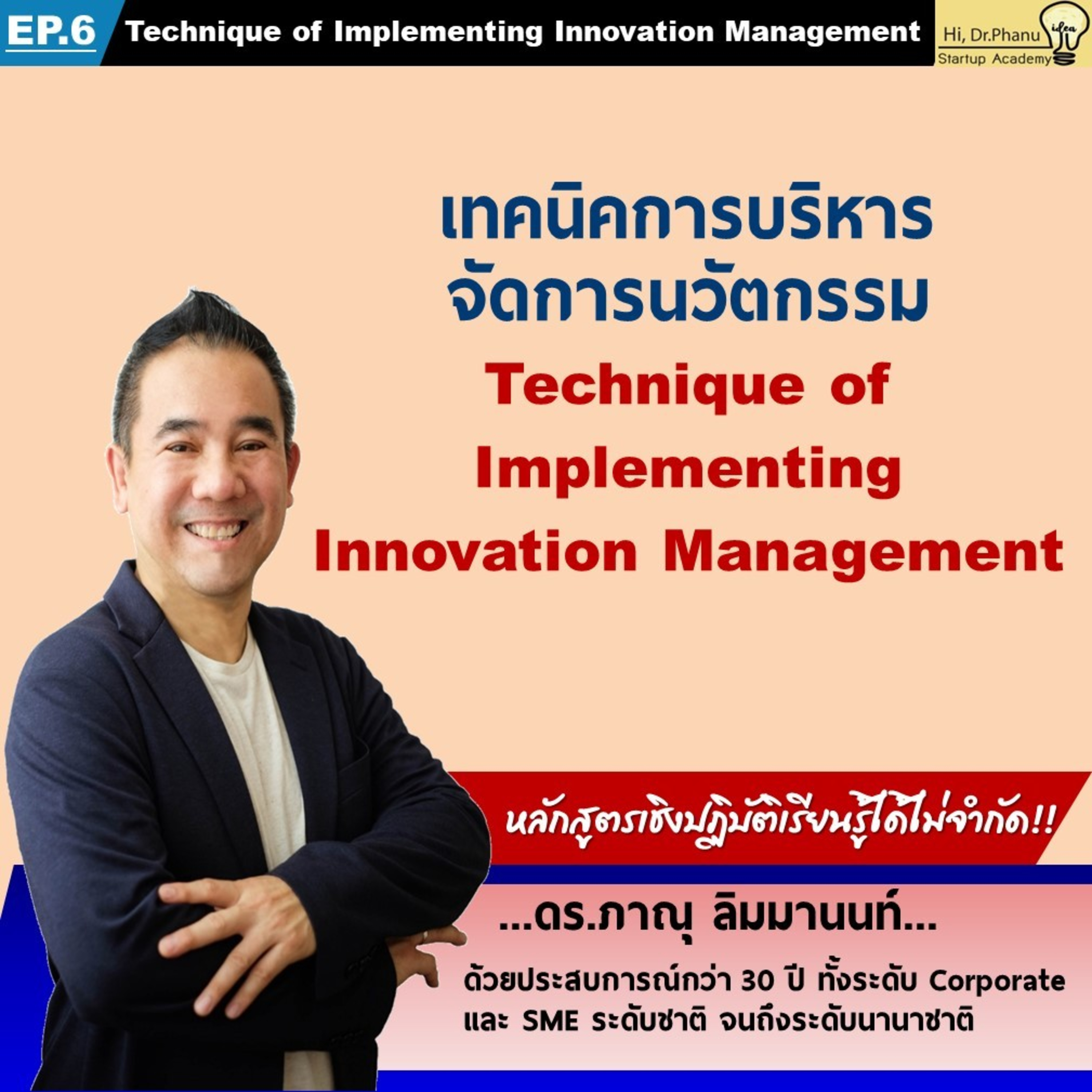 Dr.Phanu Podcast Startup Academy